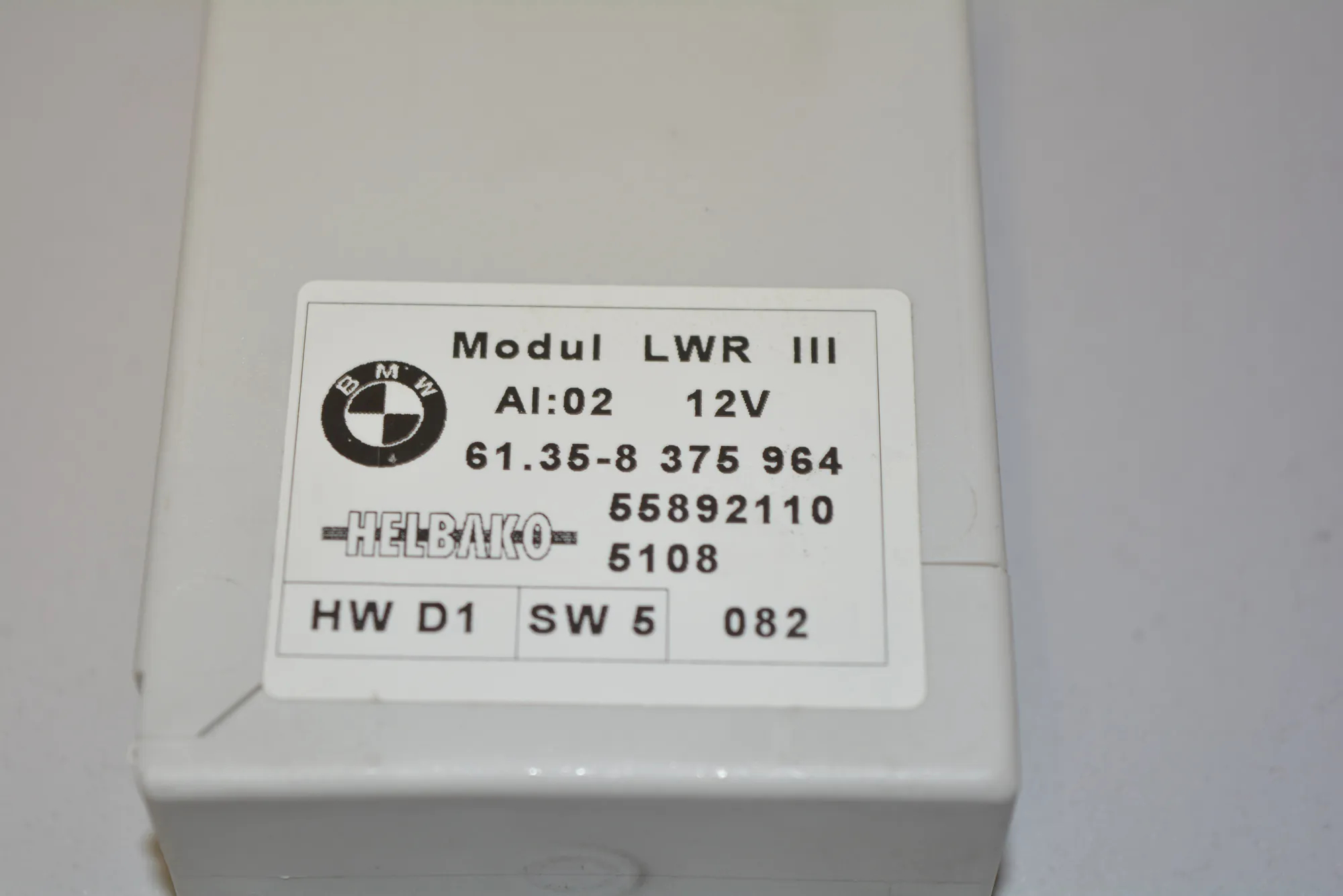 Other Control Units – OEM 8375964 · BMW 5 (E39) 2002 – 5