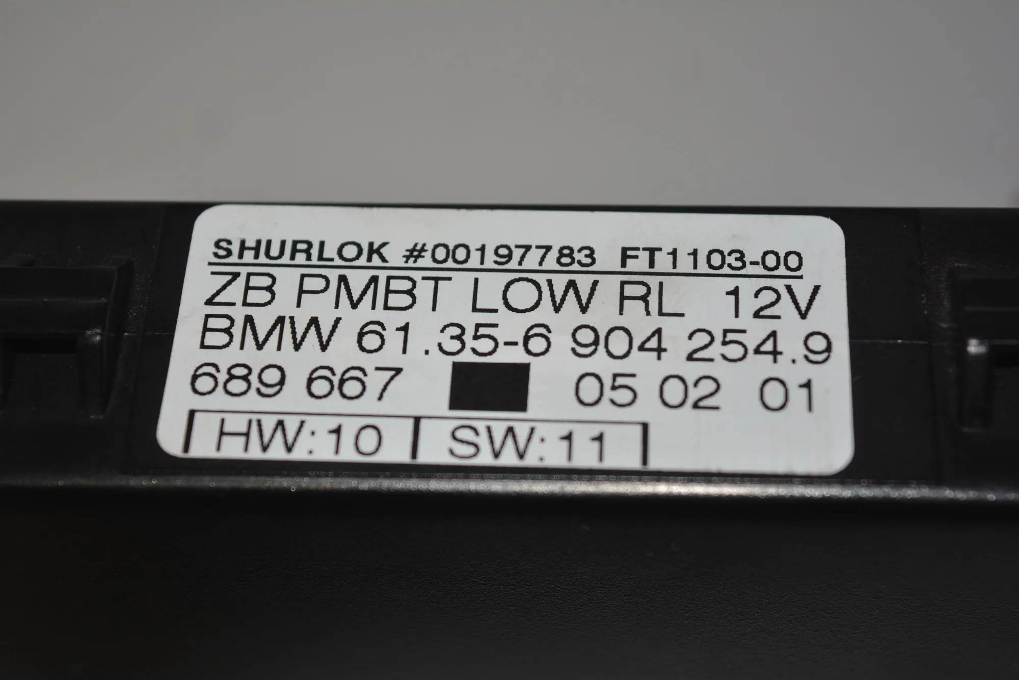 Front Left Door Control Unit – OEM 6904254 · BMW 5 (E39) 2002 – 7