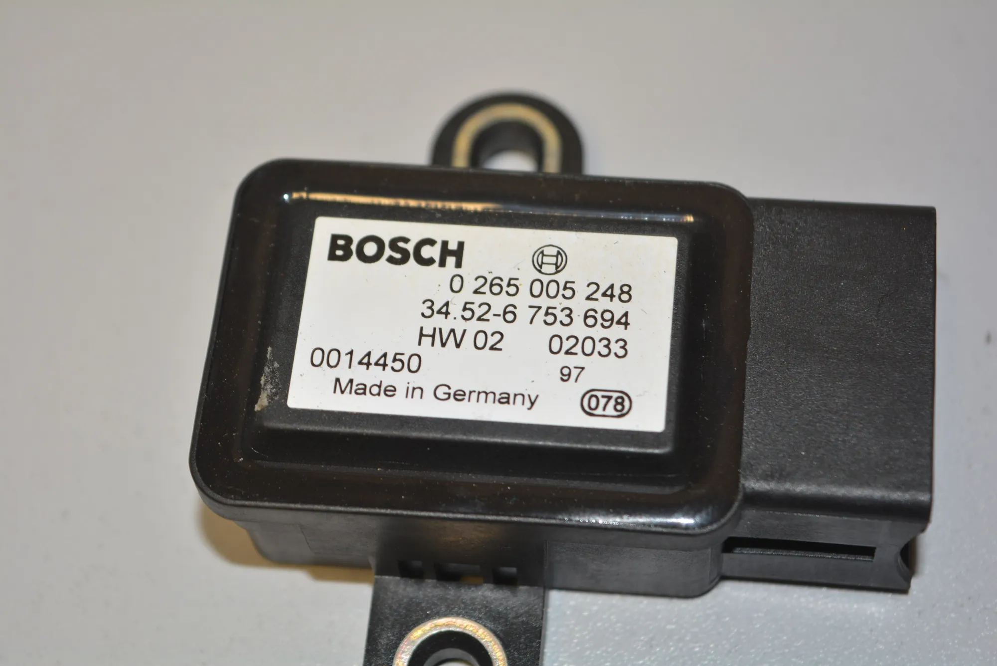 Acceleration Sensor – OEM 6753694 · BMW 5 (E39) 2002 – 5