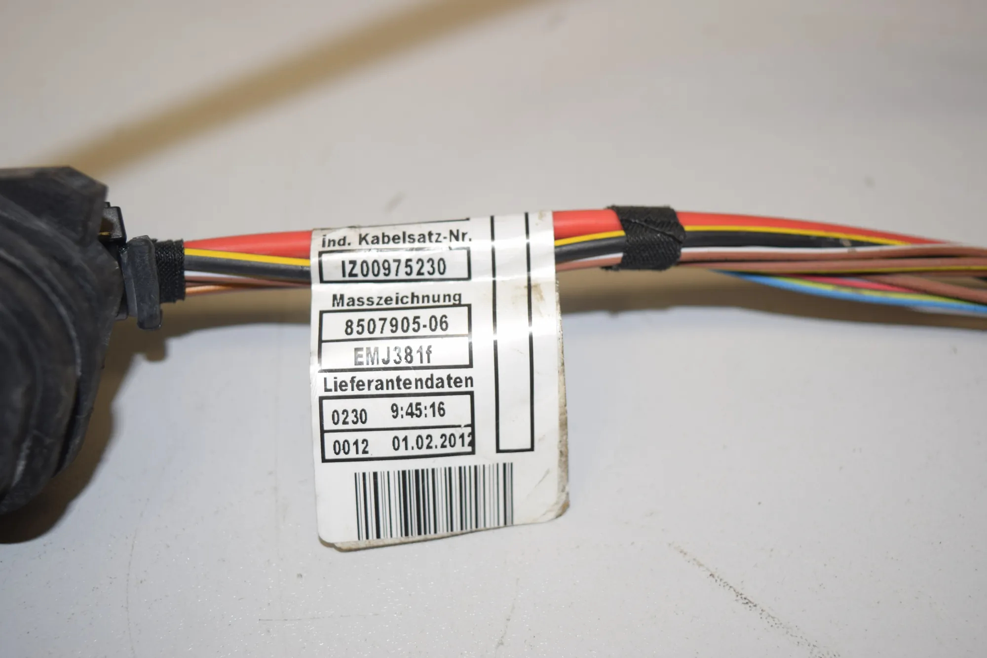 Cable Harness – OEM 7580655 · BMW 3 (F30, F80) BMW 3 (F30, F80) 320 d 2013 – 7