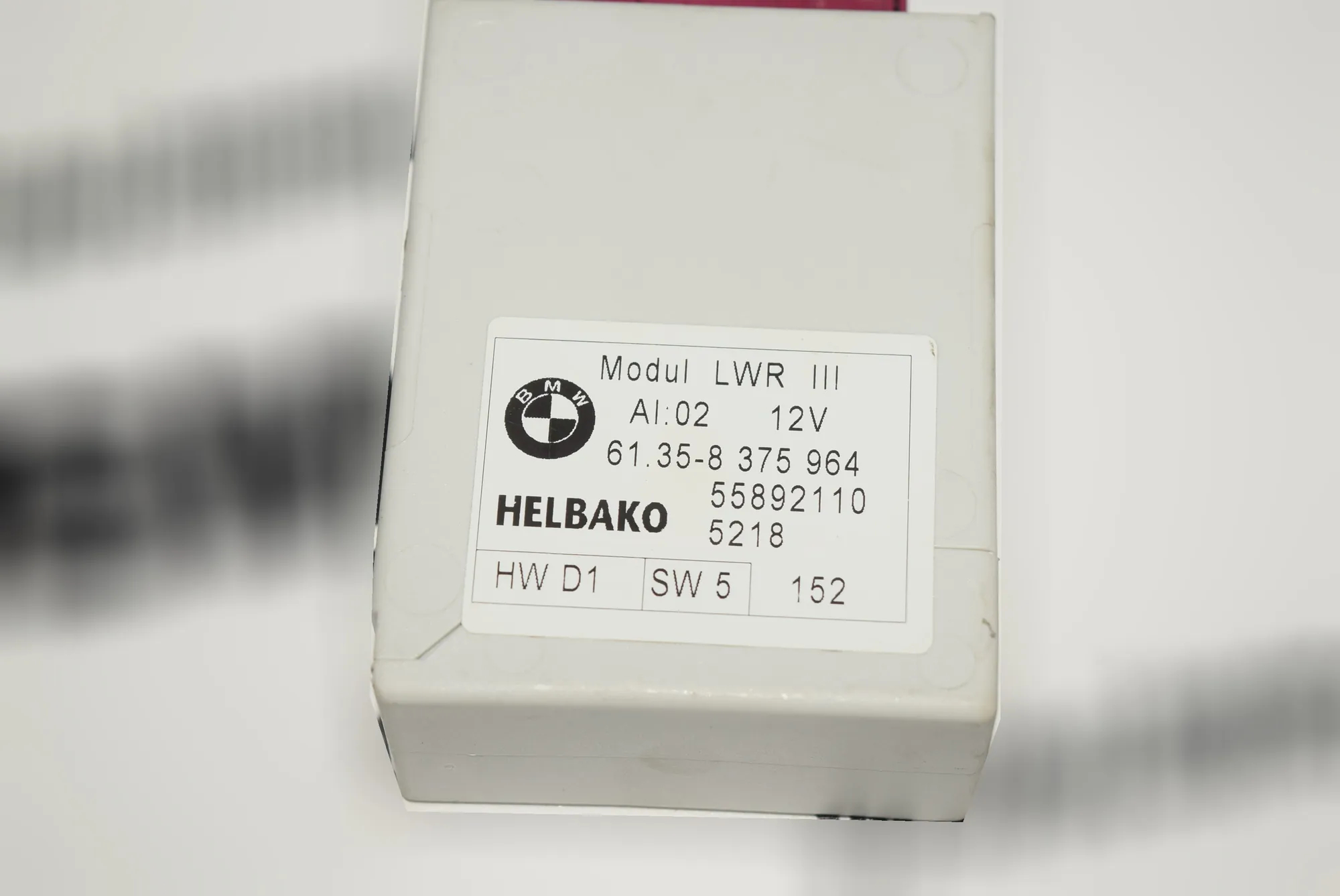 Other Control Units – OEM 8375964 · BMW 5 Touring (E39) 525 i 2002 – 3