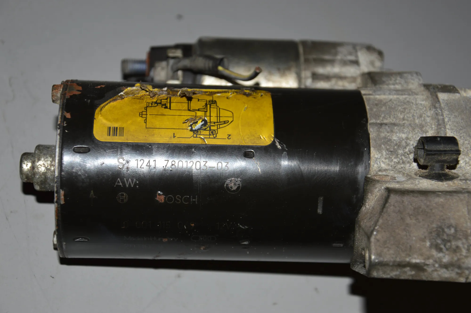 Starter Motor – OEM 7801203 · BMW X5 (E70) BMW X5 (E70) 2010 – 5