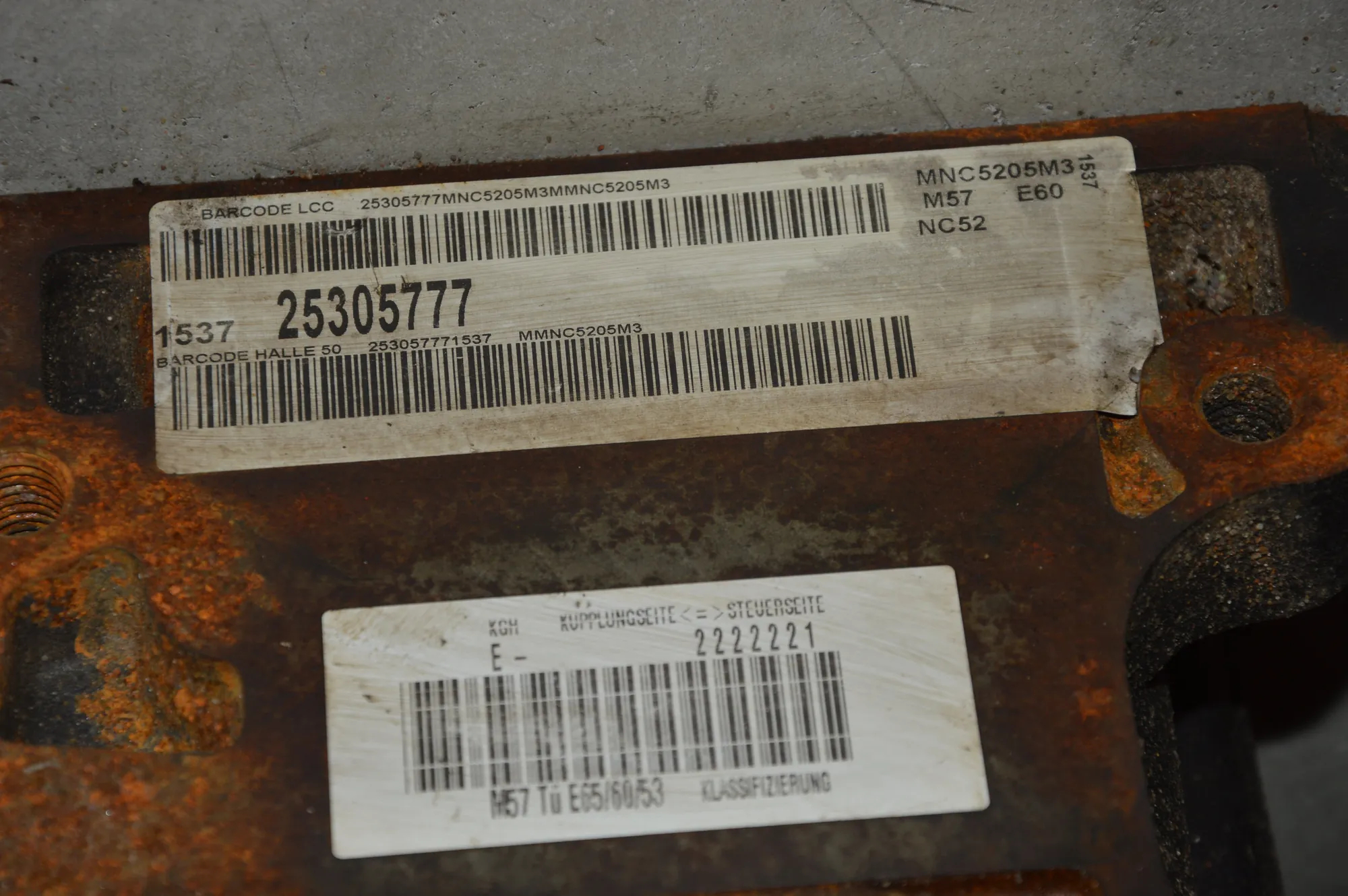 Engine Block – OEM 7788548 · BMW 5 (E60) BMW 5 (E60) 525 d 2004 – 3
