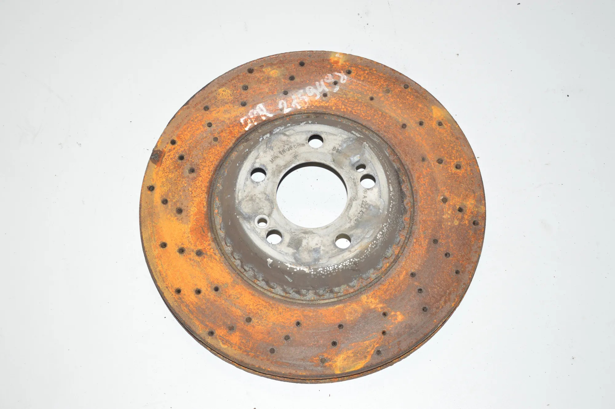 Front Right Brake Disc – OEM A2224200172 · MERCEDES-BENZ S (W222, V222, X222) (2013 - -) S 350 BlueTEC / d (222.132, 222.032, 222.123) 2013
