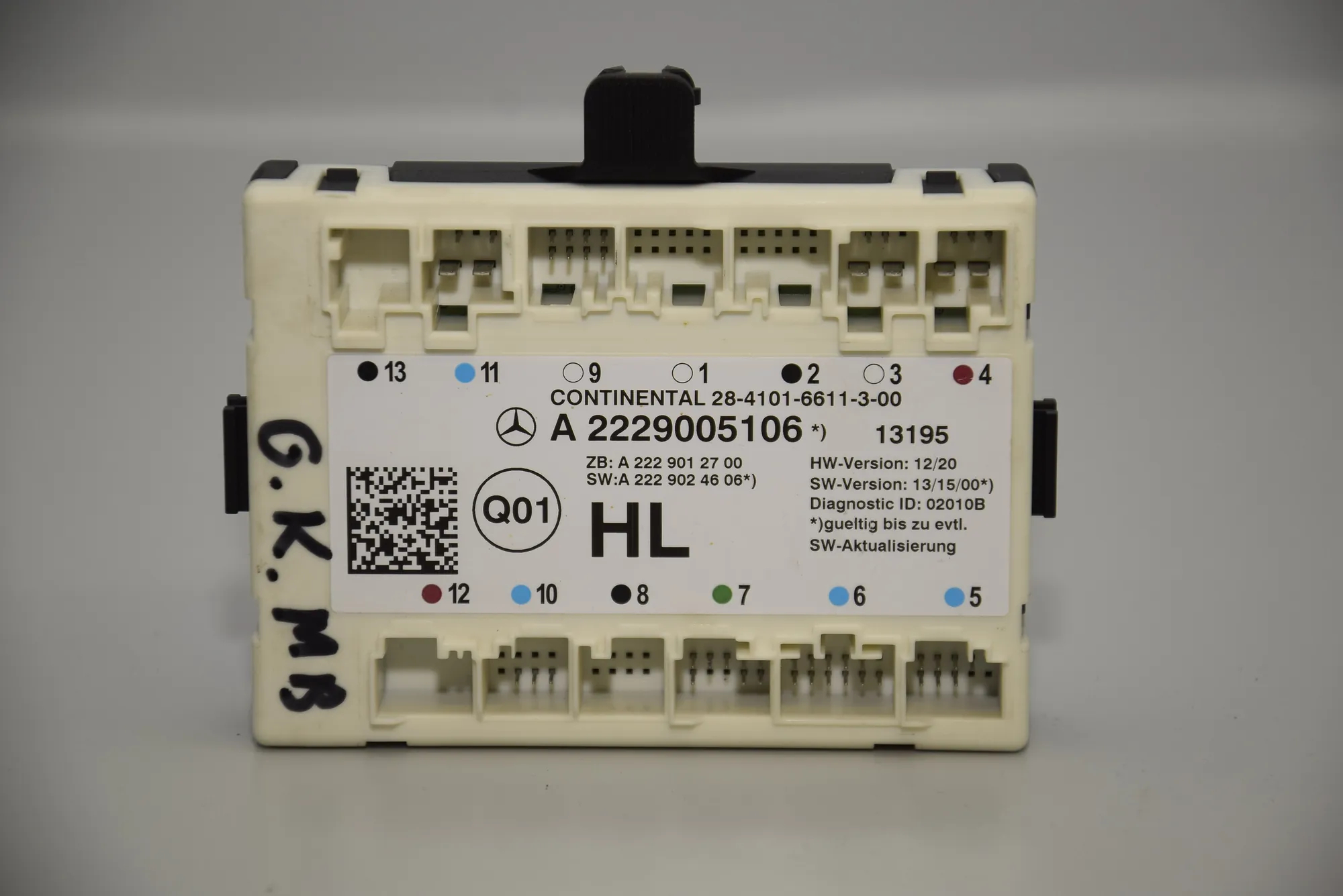 Rear Left Door Control Unit – OEM A2229005106 · MERCEDES-BENZ S (W222, V222, X222) (2013 - -) S 350 BlueTEC / d (222.132, 222.032, 222.123) 2013