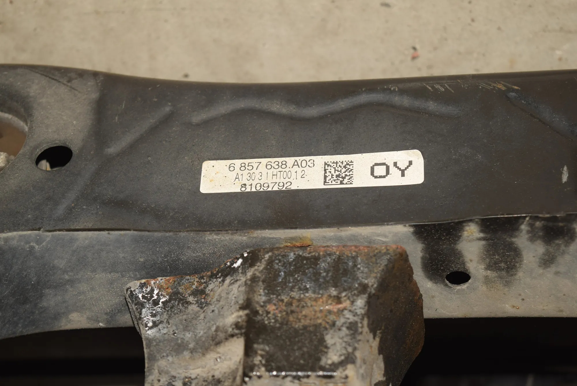 Rear Subframe – OEM 6857638 · BMW 3 Touring (F31) 320 d 2013 – 3