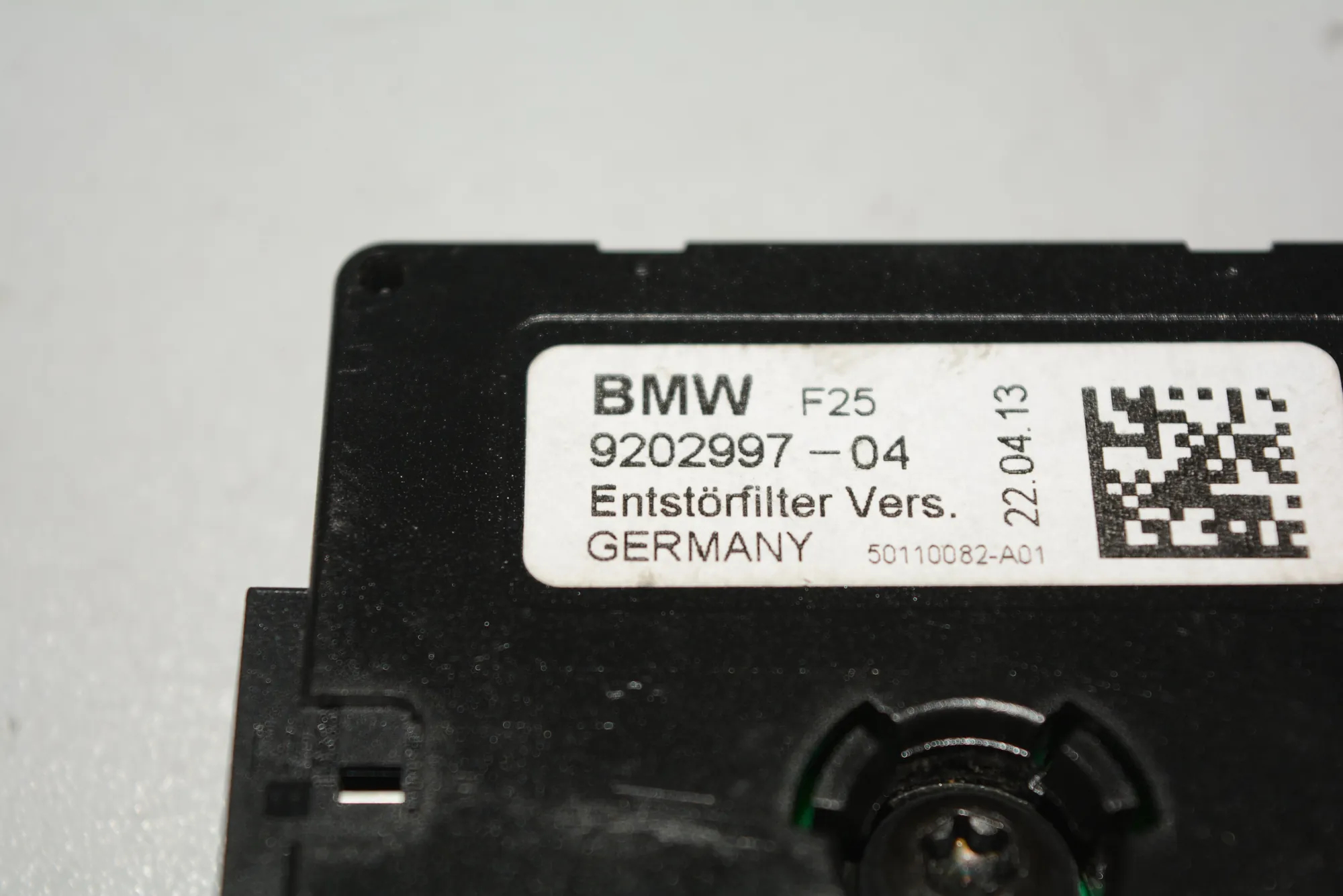 Other Control Units – OEM 9202997 · BMW X3 (F25) xDrive 20 d 2013 – 5