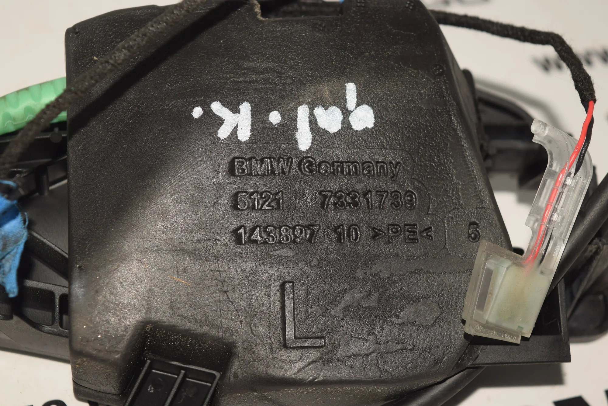 Rear Left Door Interior Handle Frame – OEM 7331739 · BMW X3 (F25) xDrive 20 d 2013 – 4