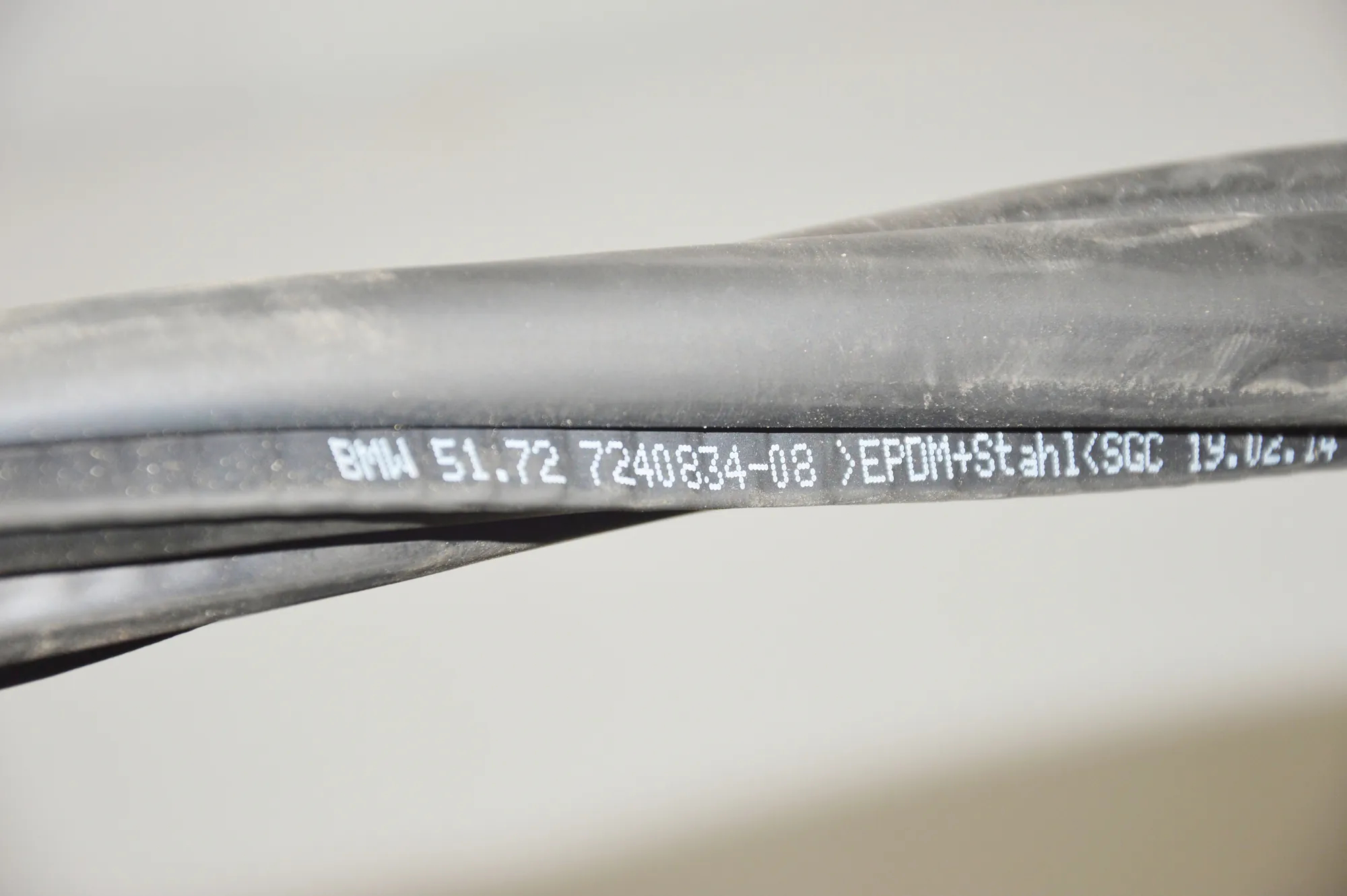 Rear Left Door Seal Rubber – OEM 7240834 · BMW 1 (F20) 116 d 2014 – 3