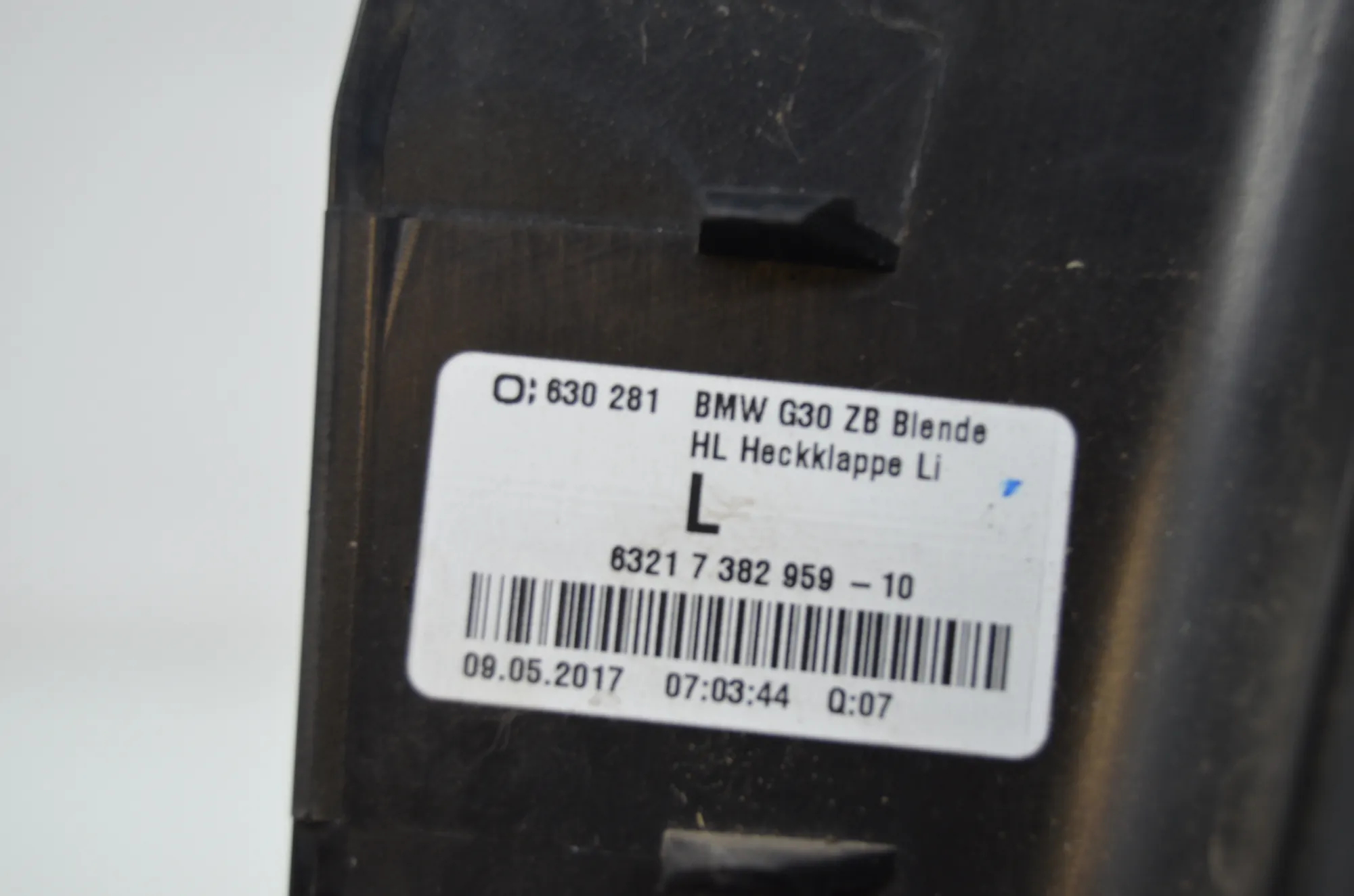 Other Body Parts – OEM 7382960 · BMW 5 (G30) (2016 - -) 540 i 2017 – 7