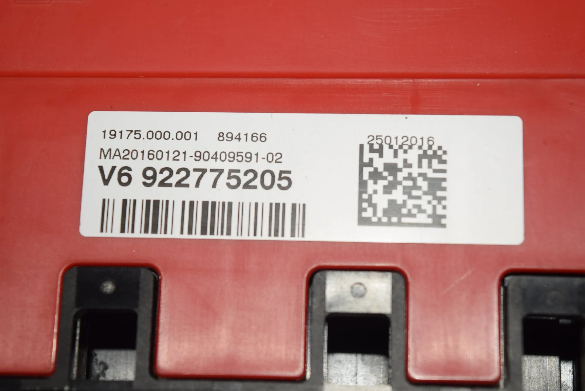 Other Control Units – OEM 9227752 · BMW 3 Touring (F31) 330 i xDrive 2016 – 4