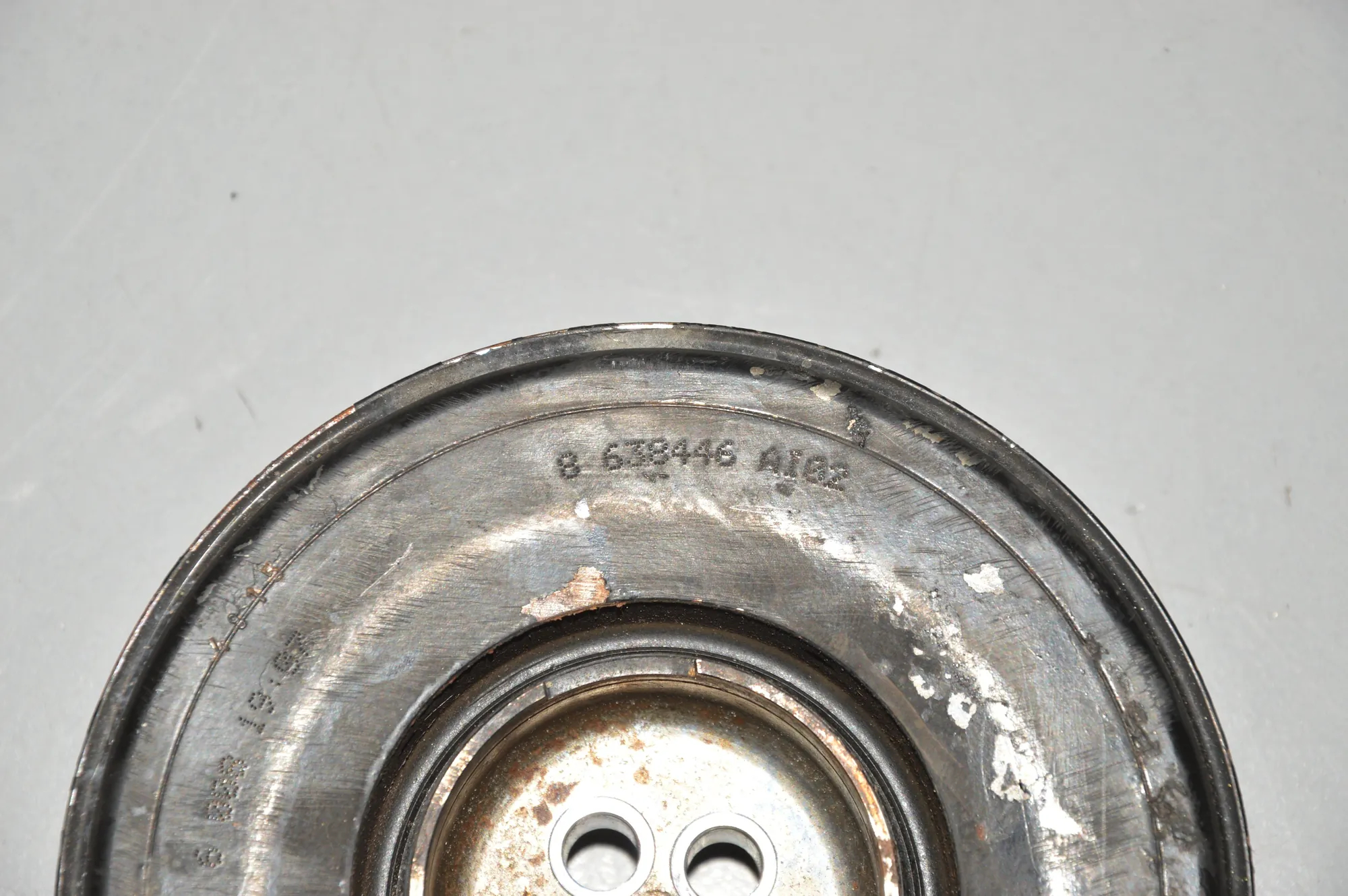 Crankshaft Pulley – OEM 8638446 · BMW 3 Touring (F31) 330 i xDrive 2016 – 2