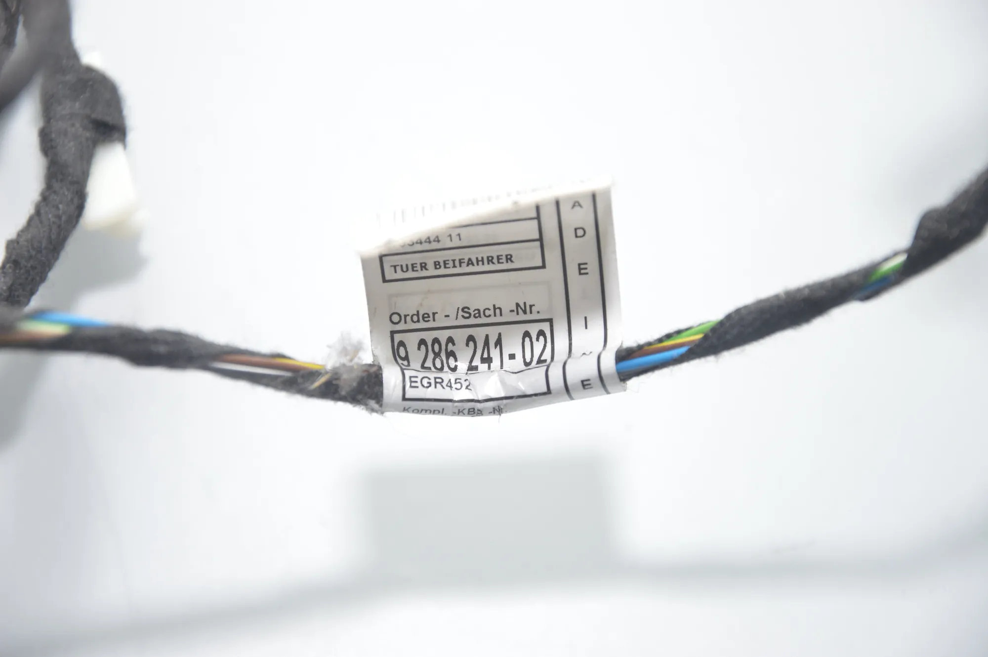 Front Right Door Wiring – OEM 9286241 · BMW 3 (F30, F80) 320 d xDrive 2013 – 3