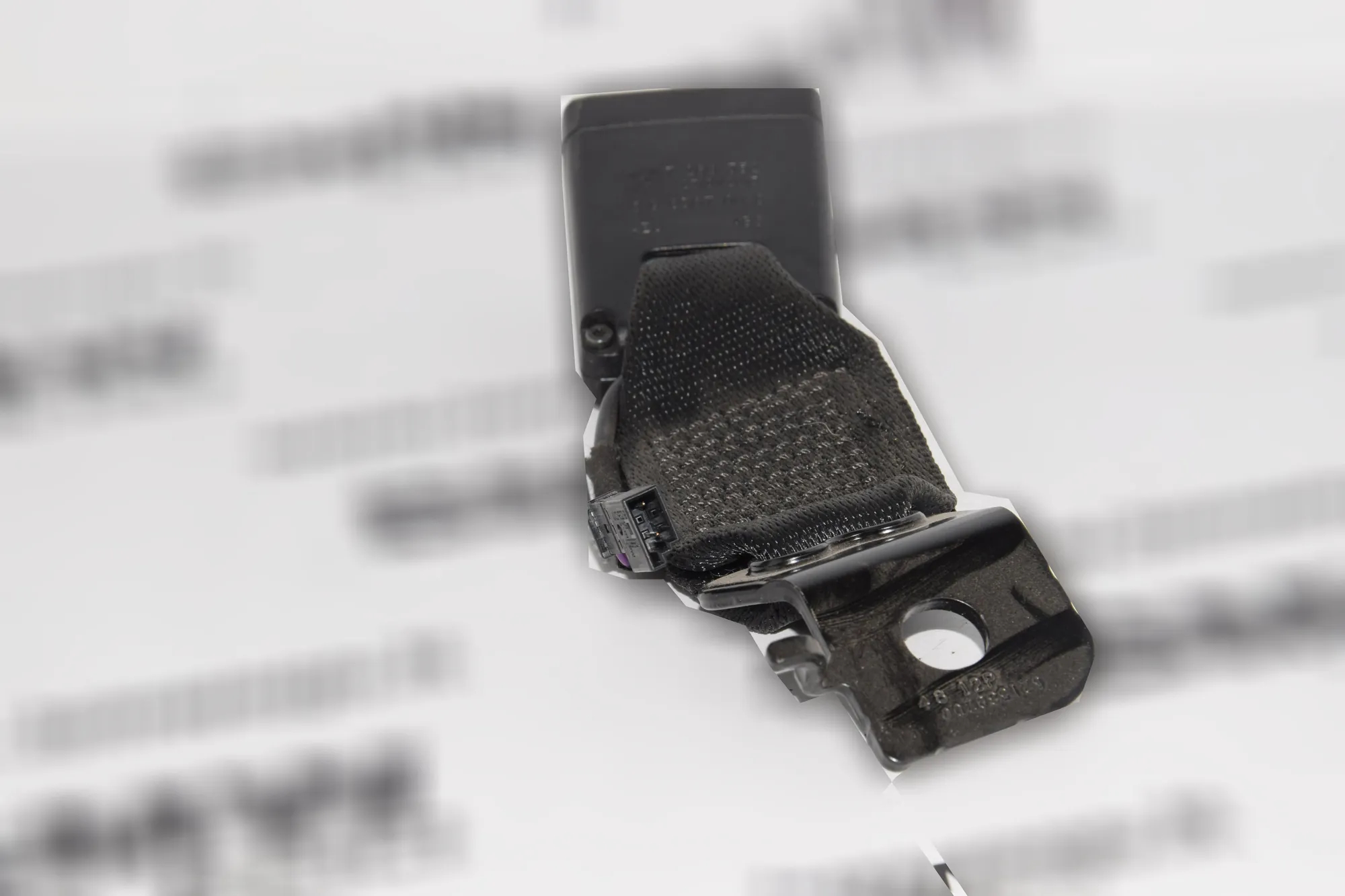 Rear Left Seat Buckle – OEM 7266352 · BMW 3 Touring (F31) 320 d 2014