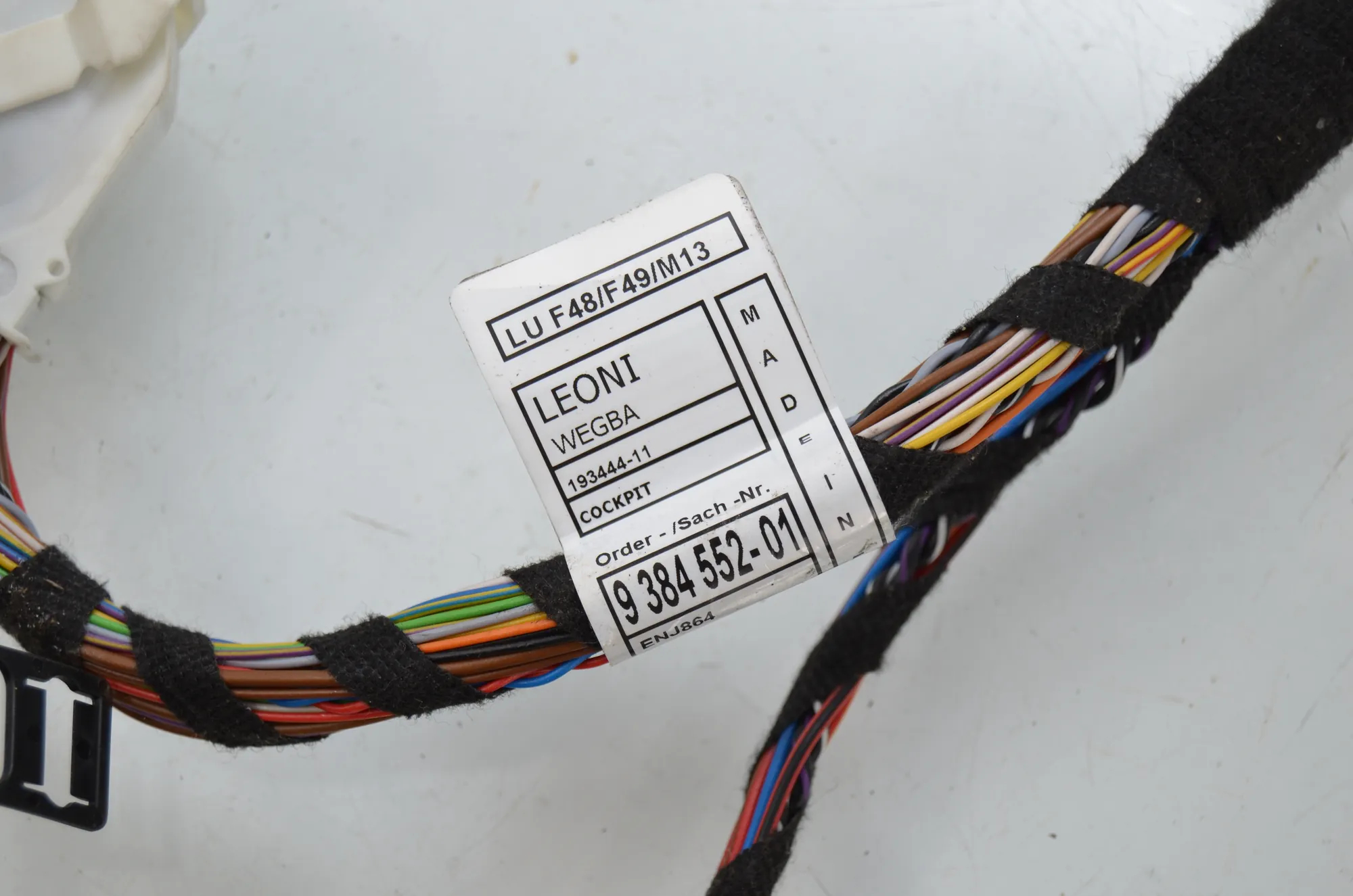 Other Wiring Loom – OEM 9384552 · BMW X1 (F48) xDrive 18 d 2016 – 4
