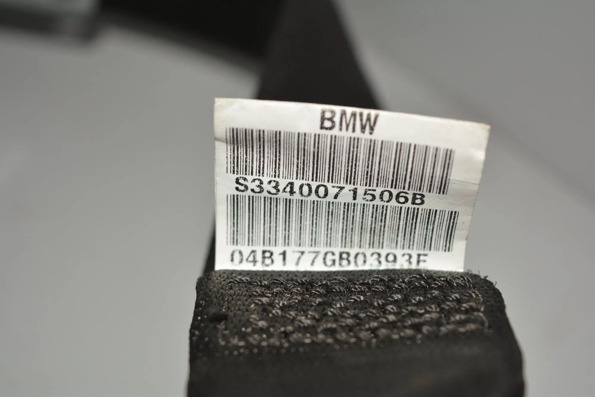 Rear Left Seatbelt – OEM 3400715 · BMW X3 (E83) BMW X3 (E83) 2005 – 3