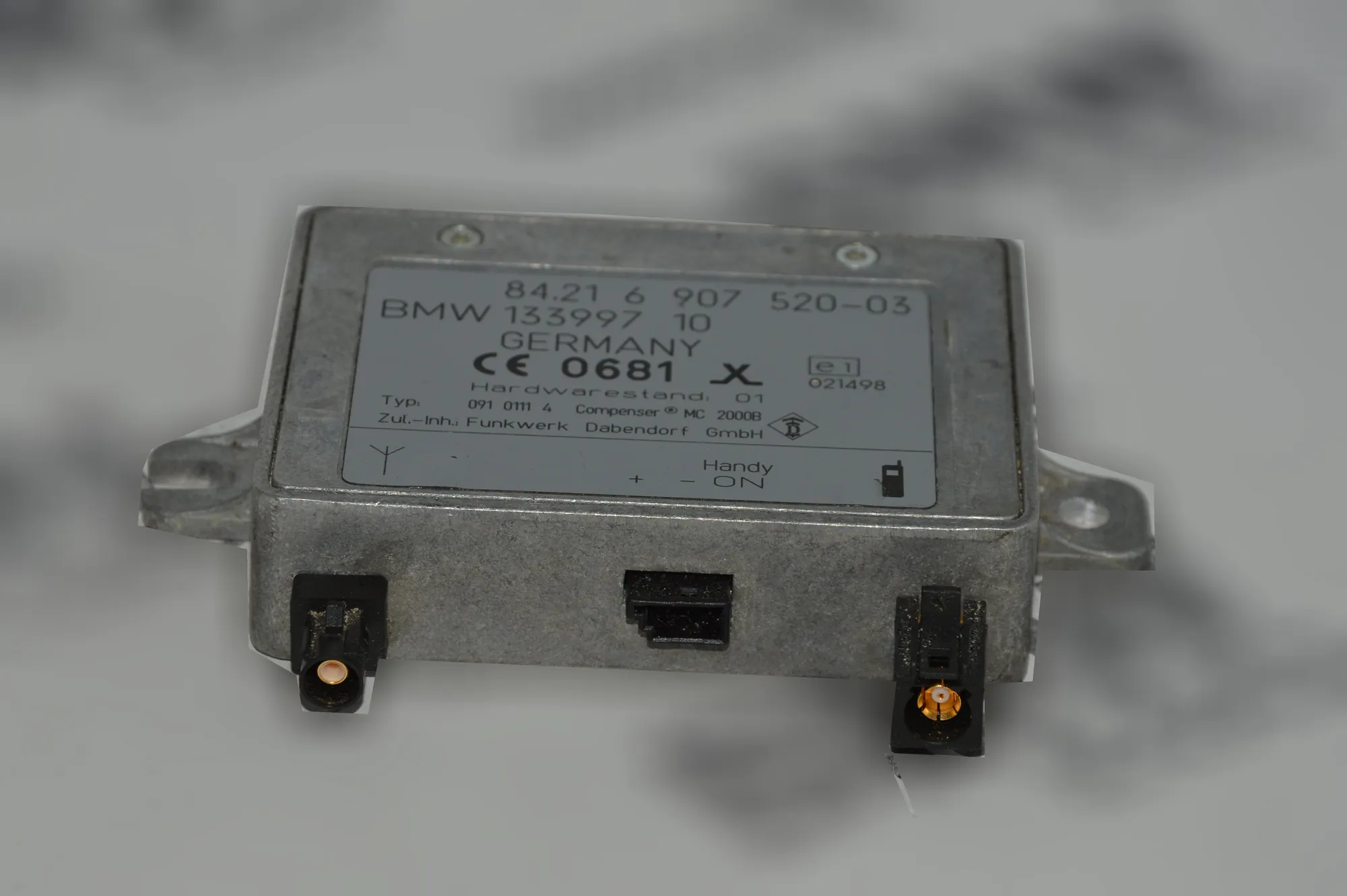 Other Control Units – OEM 6907520 · BMW X5 (E53) BMW X5 (E53) 2000