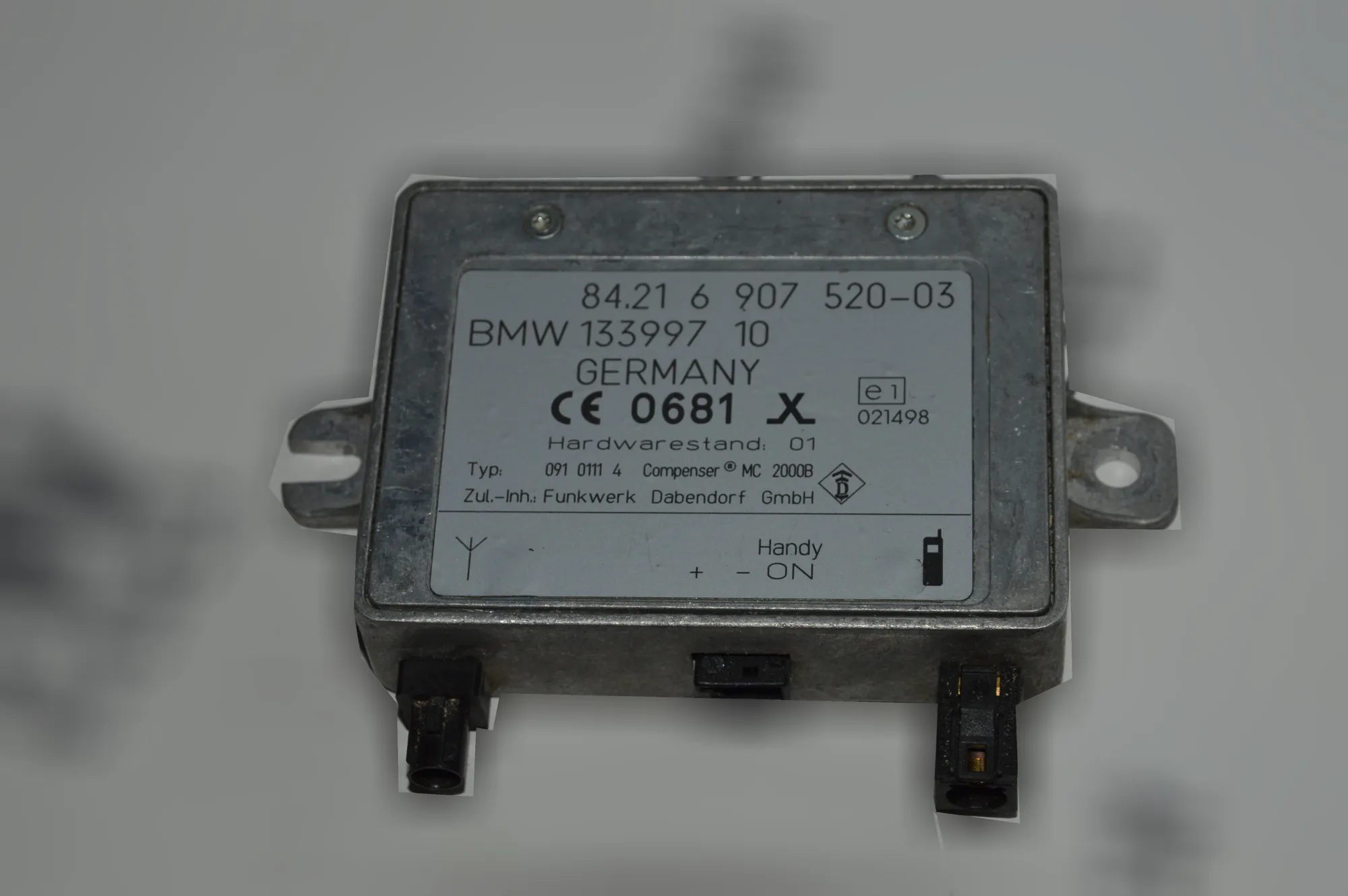 Other Control Units – OEM 6907520 · BMW X5 (E53) BMW X5 (E53) 2000 – 2