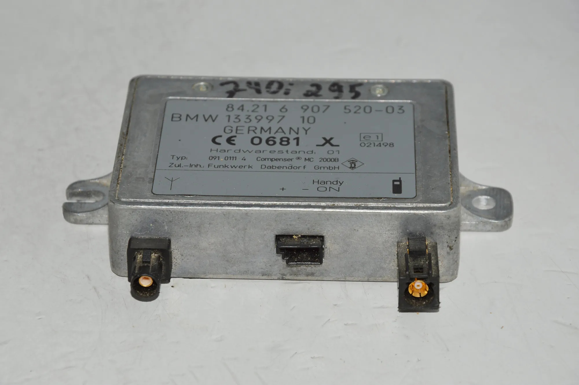 Other Control Units – OEM 6907520 · BMW 7 (E38) BMW 7 (E38) 2000