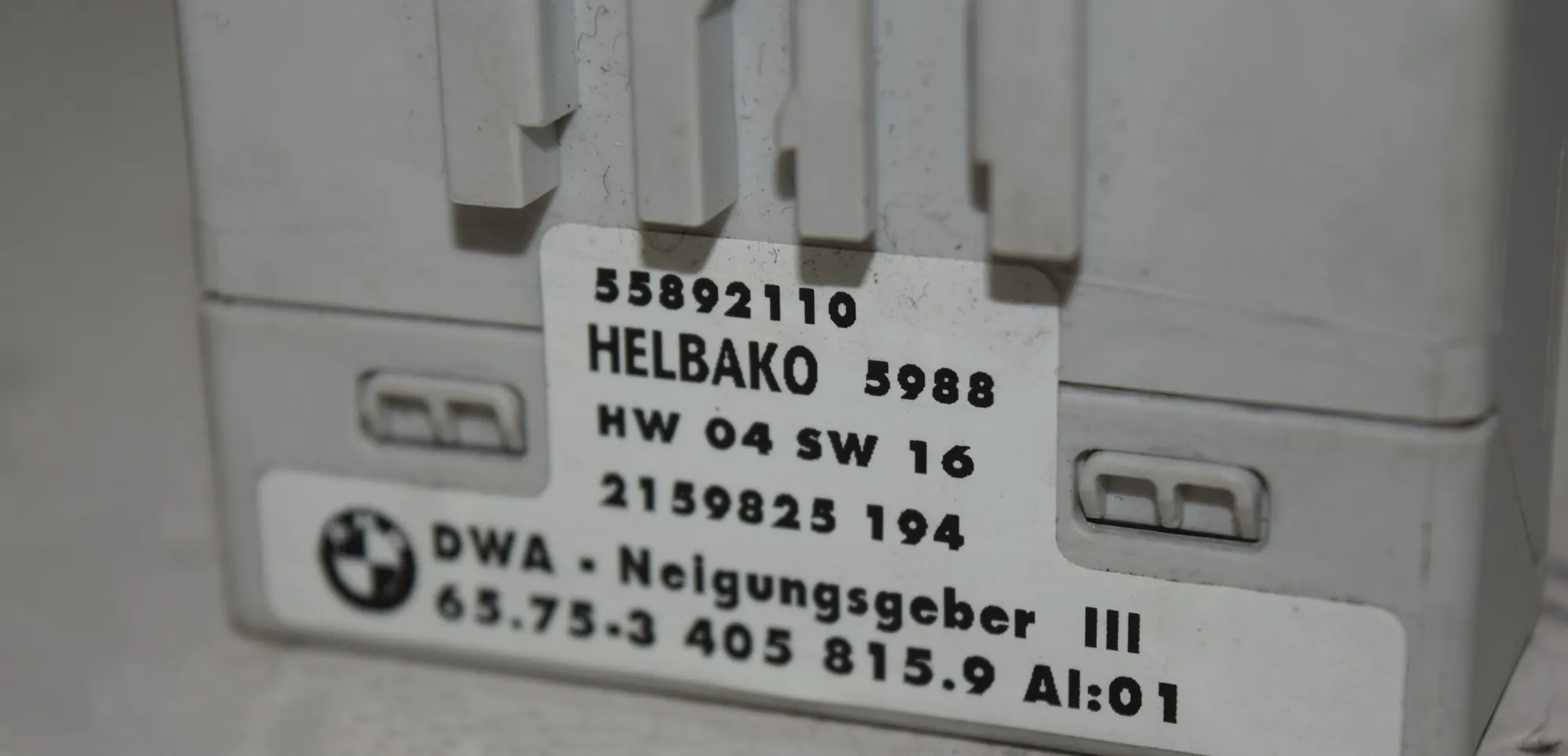 Other Control Units – OEM 3405815 · BMW X3 (E83) 3.0 i xDrive 2004