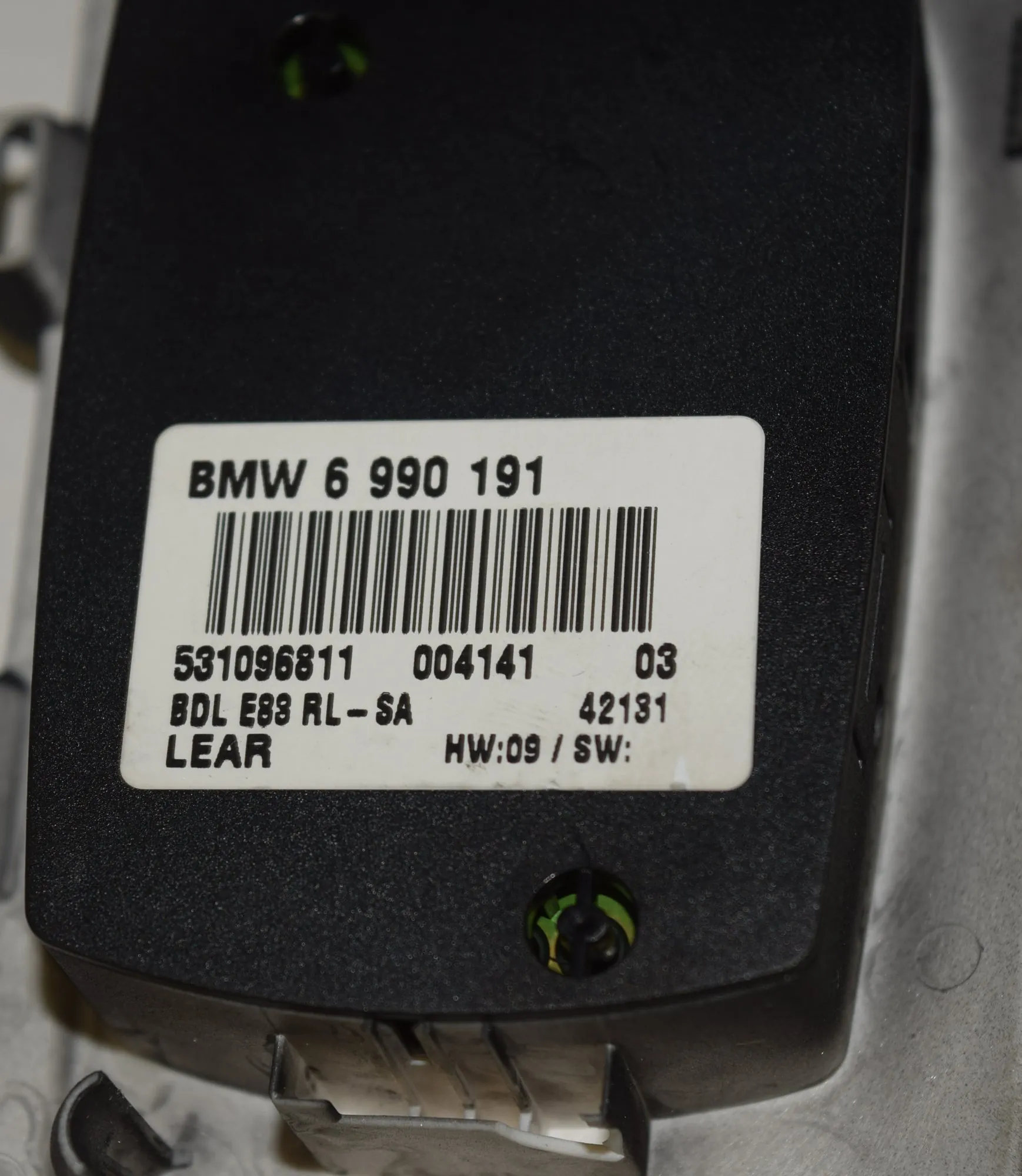 Headlight Switch Control Unit – OEM 6990191 · BMW X3 (E83) 3.0 i xDrive 2004 – 2