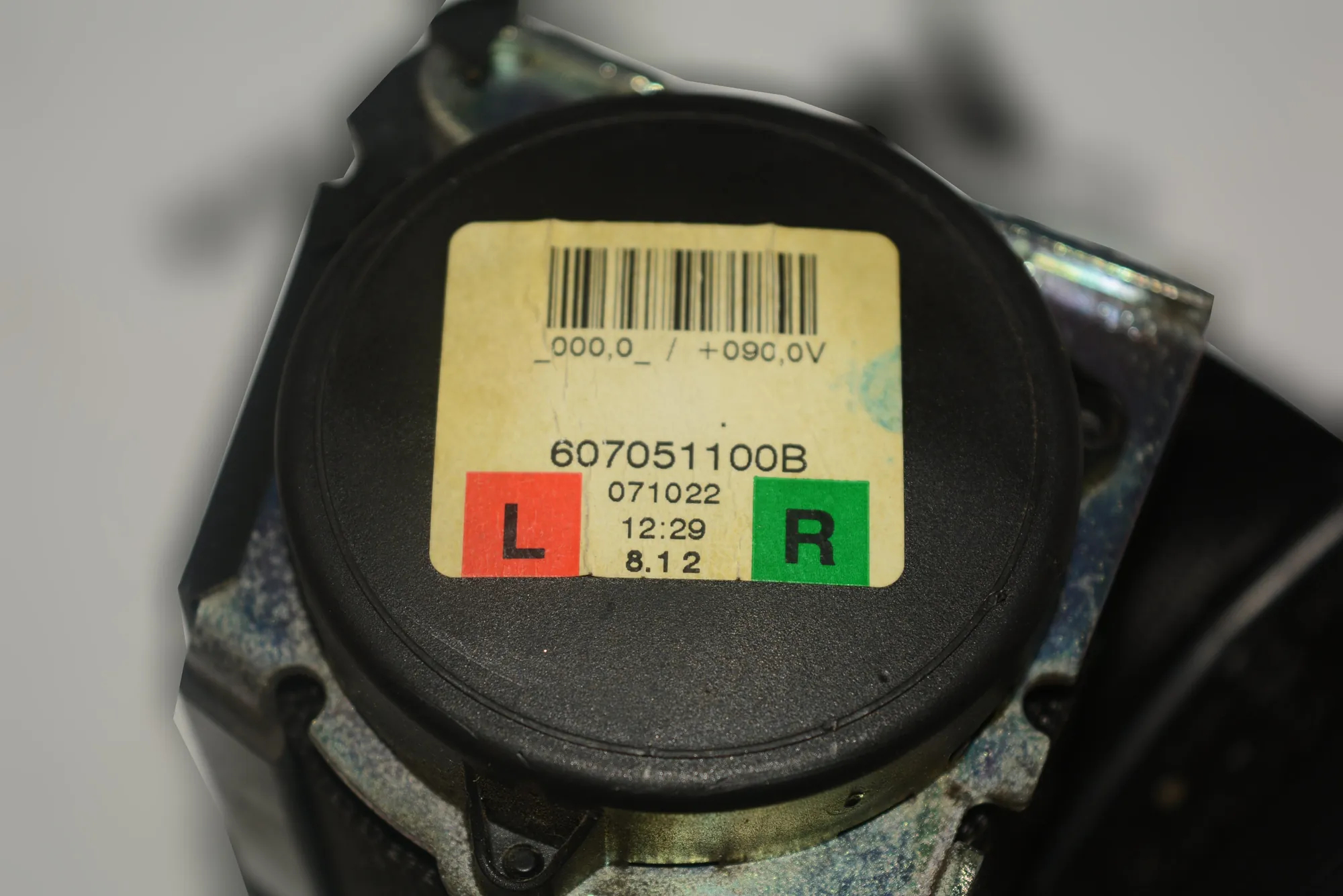 Rear Right Seatbelt – OEM 6070511 · BMW 1 (E87) 118 d 2007 – 5