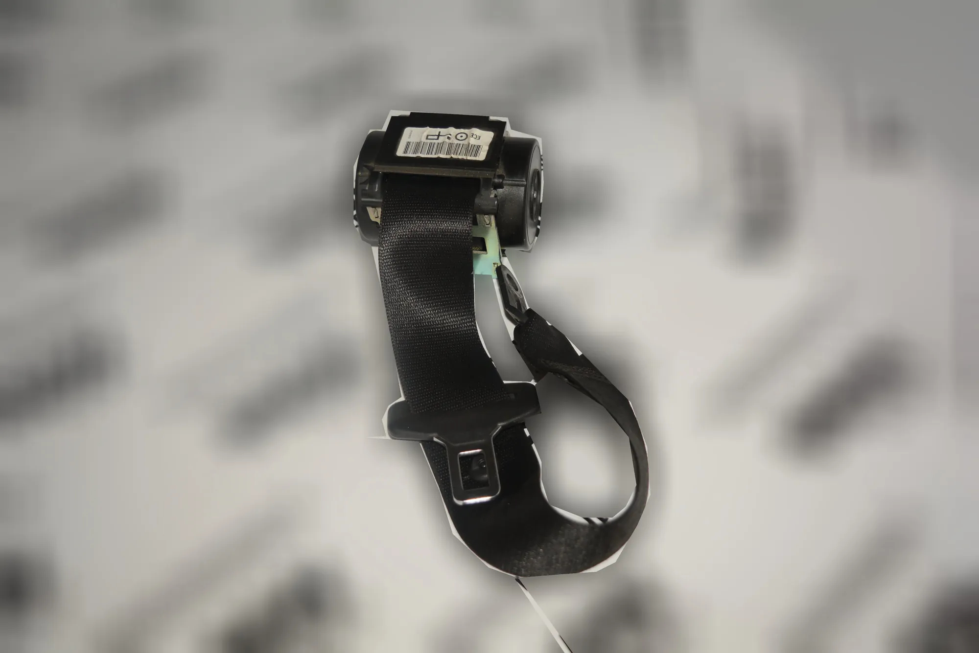 Rear Right Seatbelt – OEM 6070511 · BMW 1 (E87) 118 d 2007 – 2