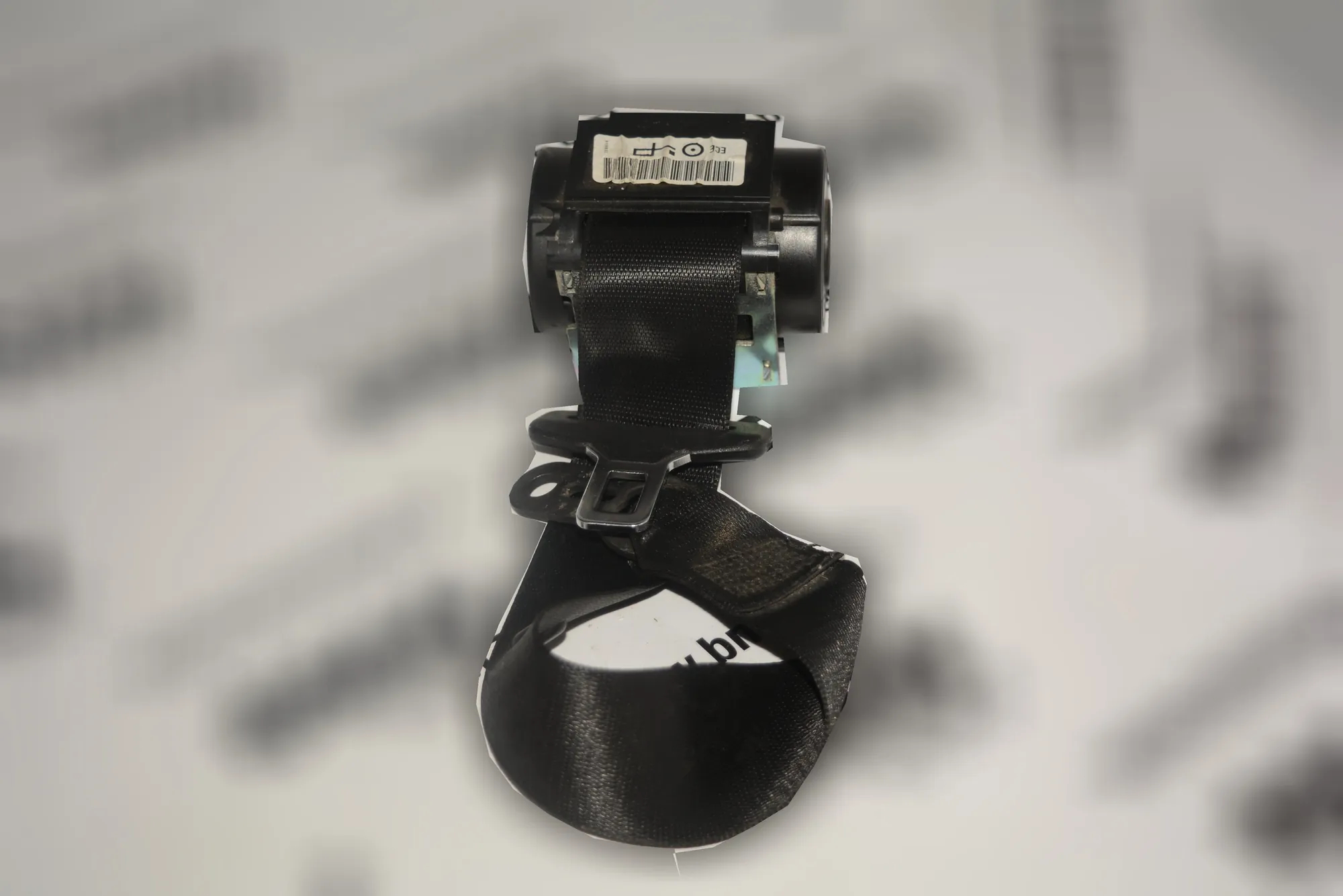 Rear Left Seatbelt – OEM 6070511 · BMW 1 (E87) 118 d 2007