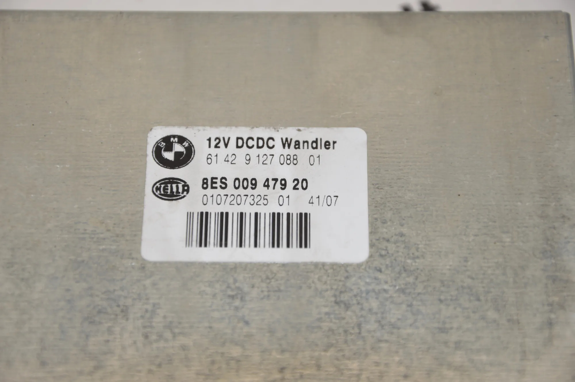 Other Control Units – OEM 9127088 · BMW 3 Touring (E91) 320 d 2007 – 3