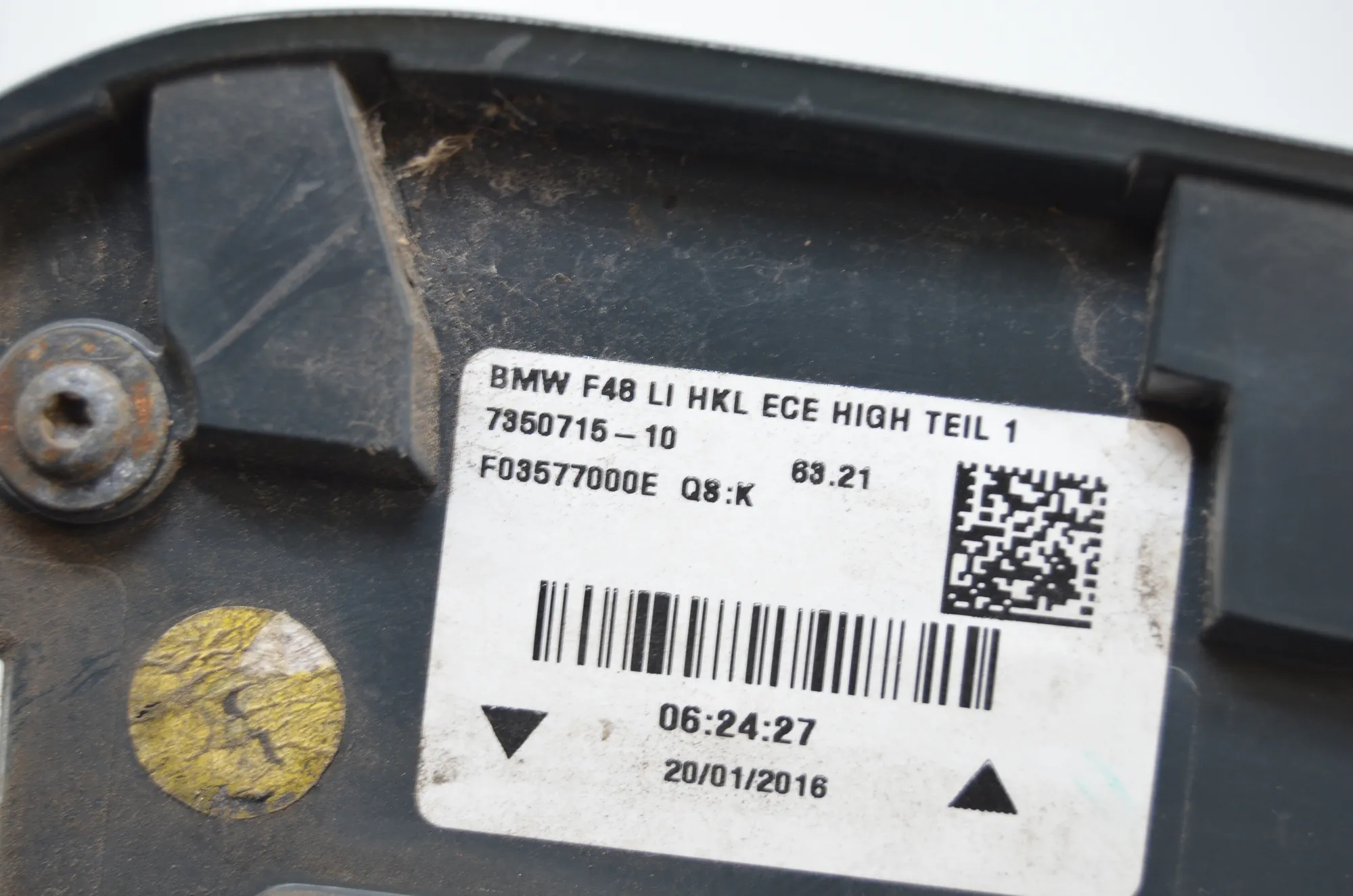 Rear Left Tail Light – OEM 7350715 · BMW X1 (F48) xDrive 18 d 2016 – 6