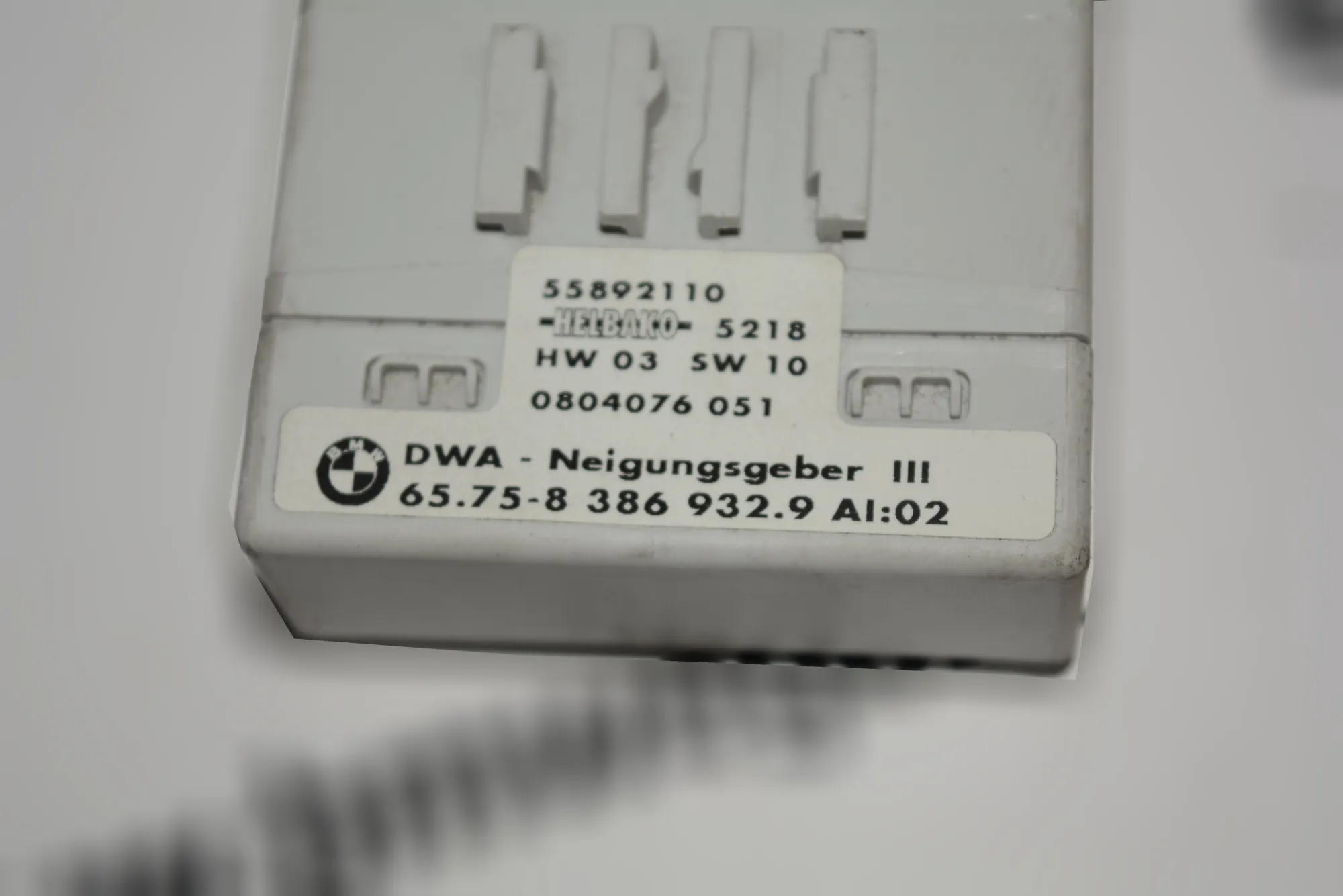 Other Control Units – OEM 8386932 · BMW 5 (E39) 525 i 2001 – 4