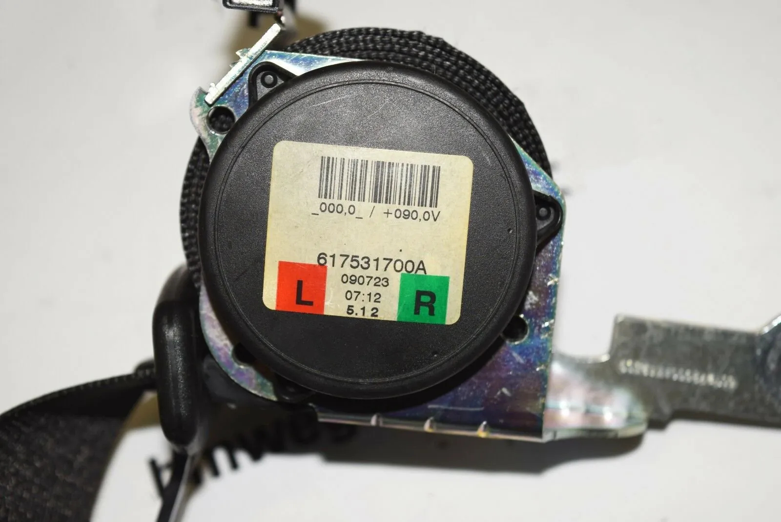 Rear Left Seatbelt – OEM 61753177245883 · BMW 3 (E90) 320 d 2009 – 3