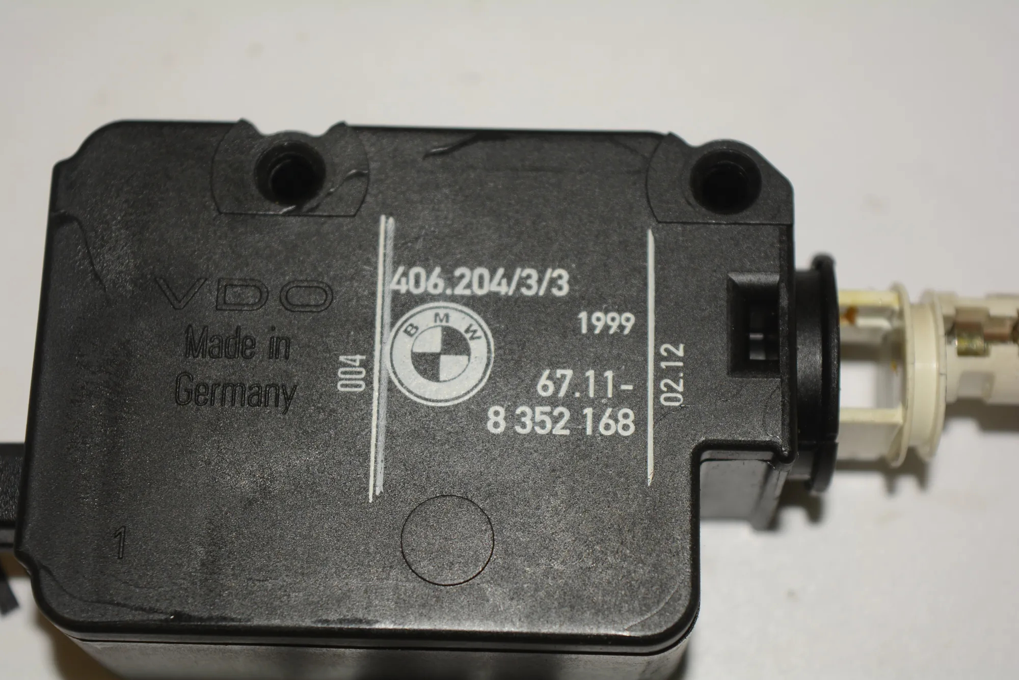 Other Control Units – OEM 8352168 · BMW 5 Touring (E39) 530 d 1999 – 4