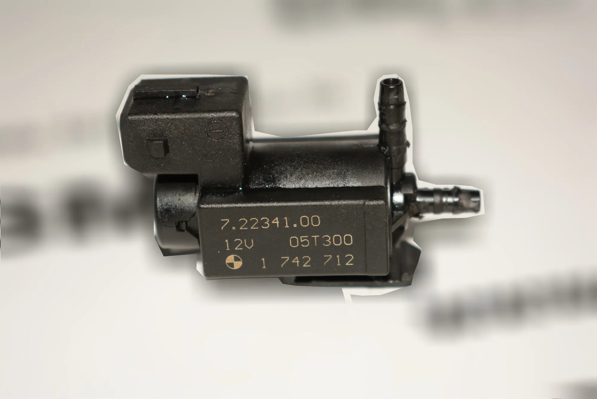 Solenoid Valve – OEM 1742712 · BMW 5 (E60) 530 d 2005 – 3
