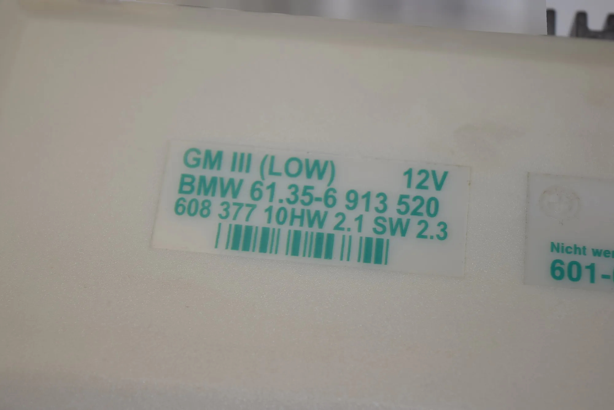 Comfort Control Unit – OEM 6913520 · BMW 5 (E39) 525 d 2003 – 3