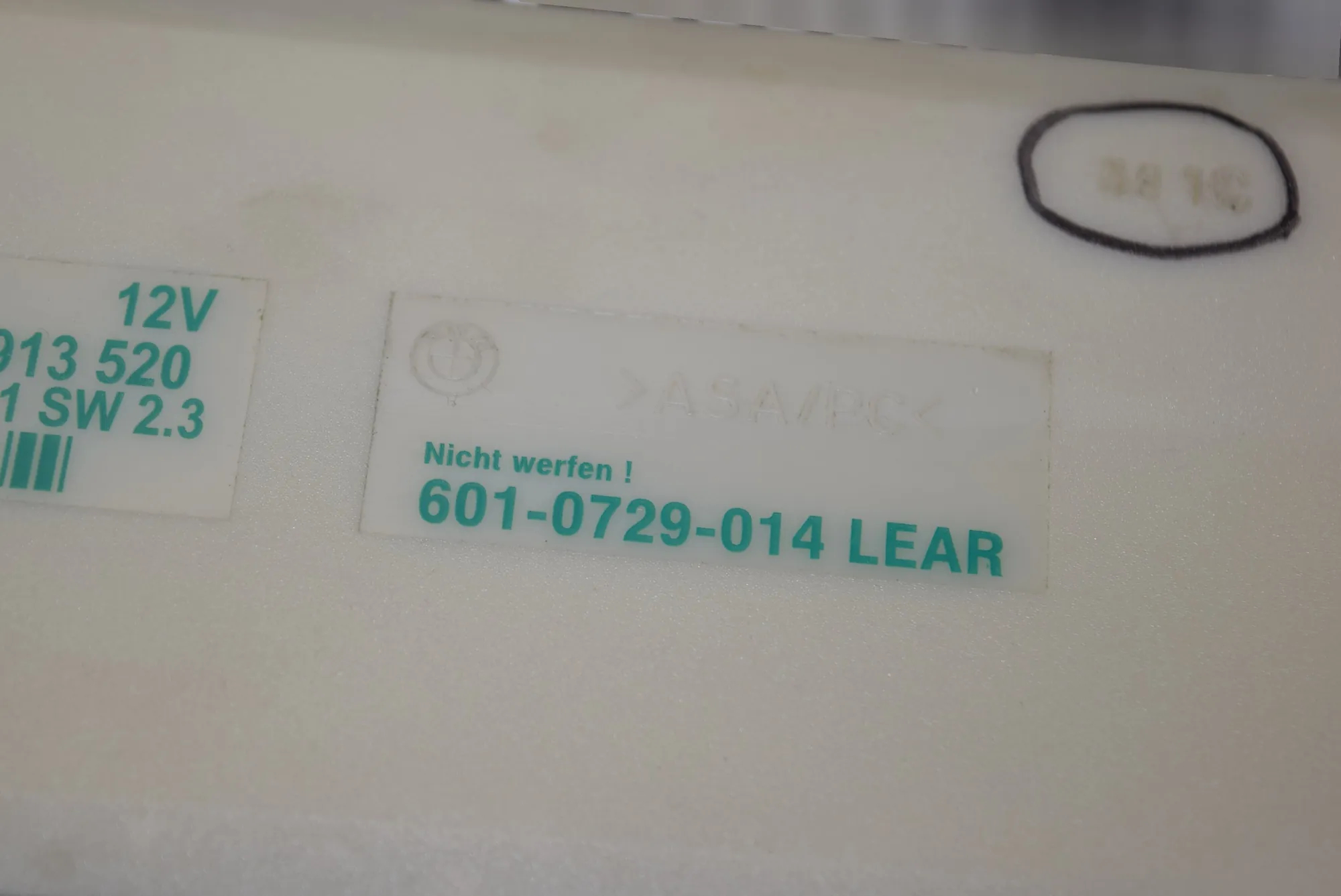 Comfort Control Unit – OEM 6913520 · BMW 5 (E39) 525 d 2003 – 4