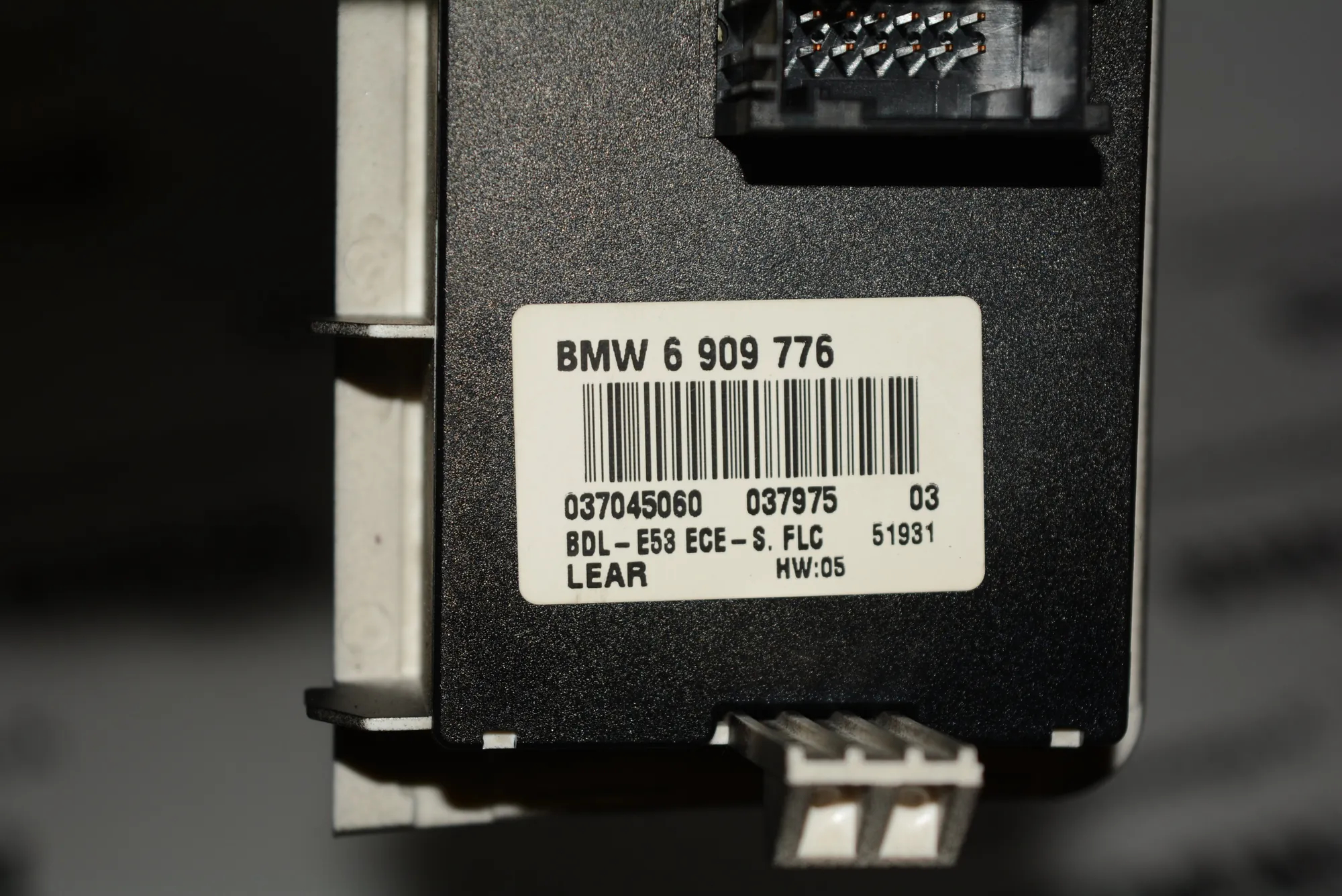 Headlight Switch Control Unit – OEM 6909776 · BMW X5 (E53) 3.0 d 2005 – 5