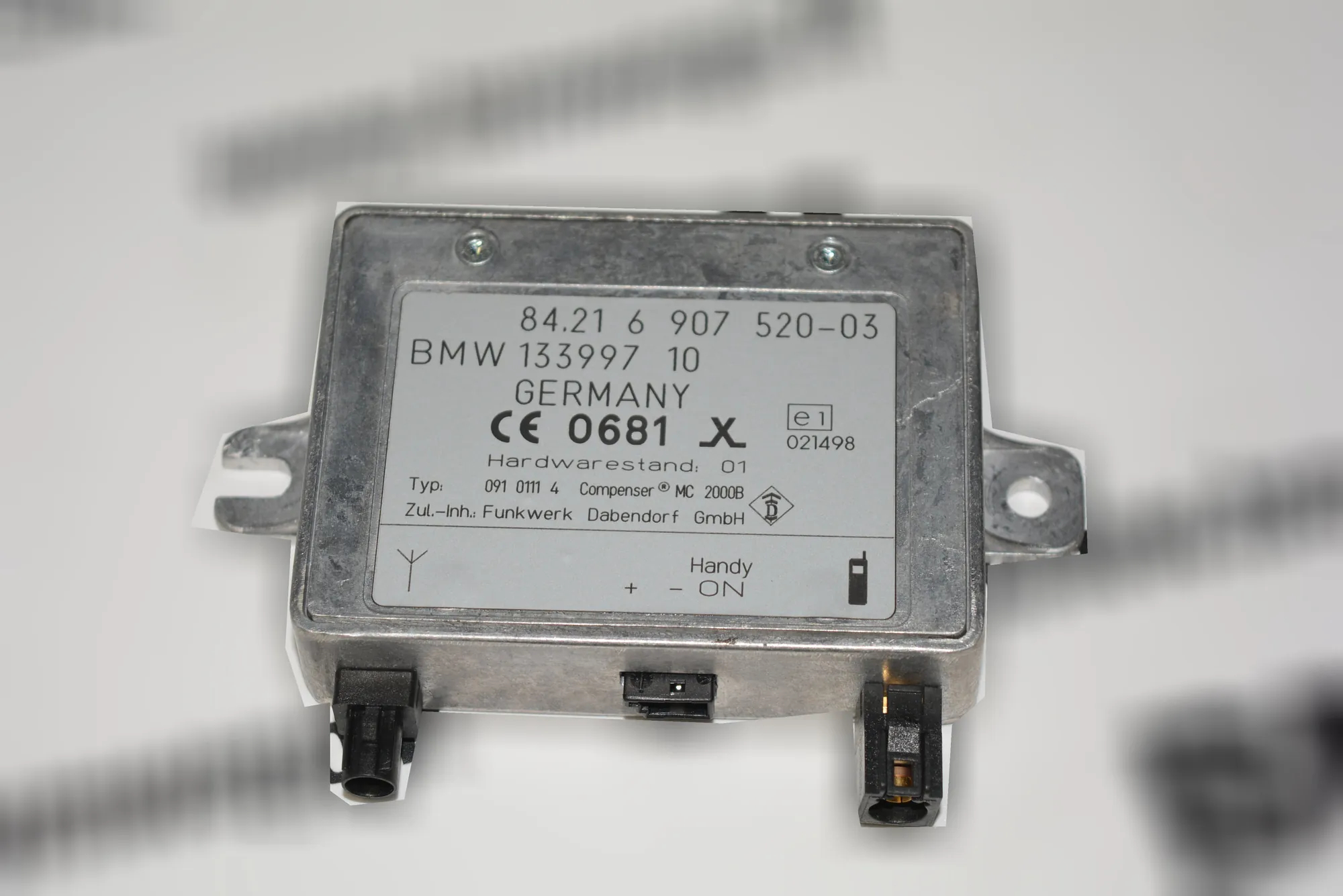 Other Control Units – OEM 6907520 · BMW 7 (E38) 740 i, iL 2000