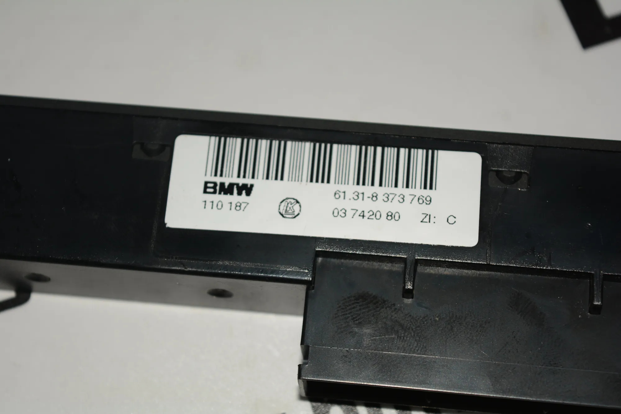 Button Switch Panel – OEM 8373769 · BMW 7 (E38) 740 i, iL 2000 – 3