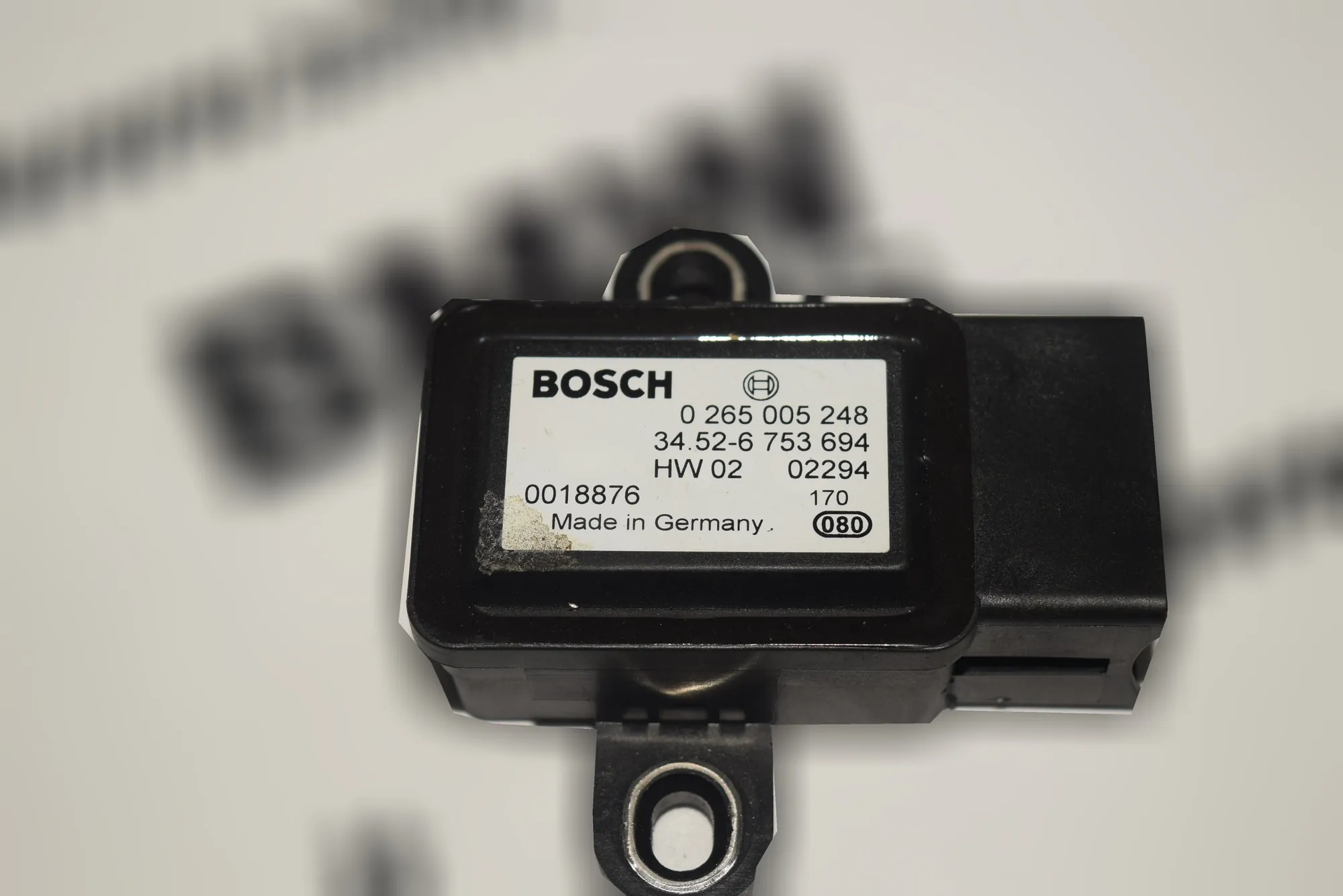 Acceleration Sensor – OEM 02650052486753694 · BMW 5 (E39) 530 d 2002 – 4