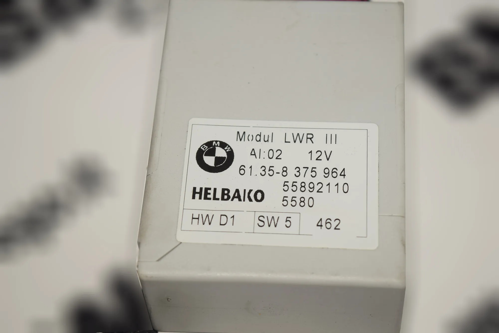 Other Control Units – OEM 8375964 · BMW 5 (E39) 530 d 2002 – 3
