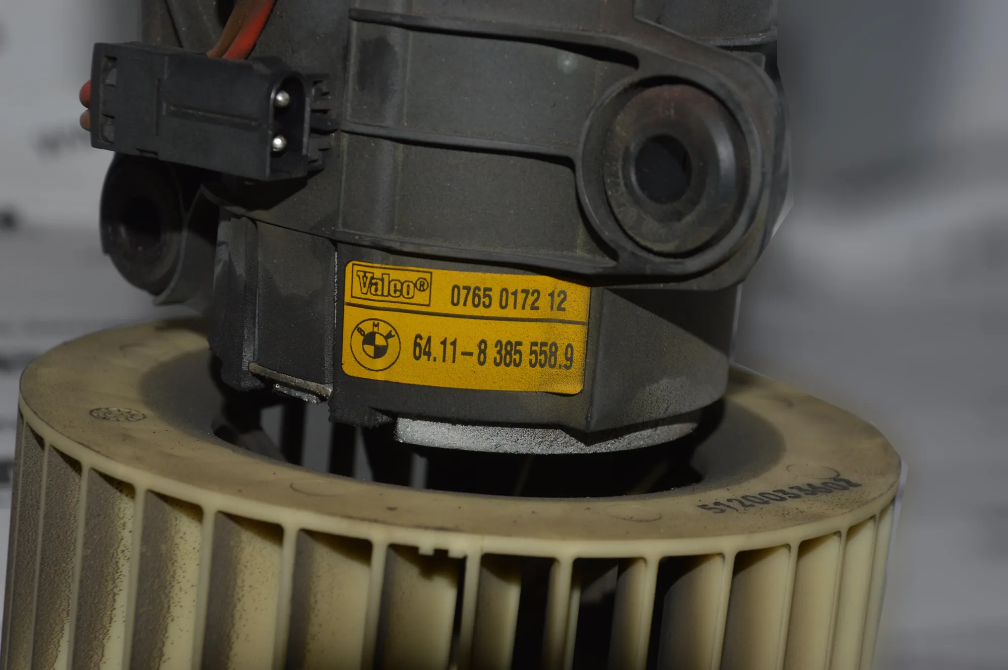 Heater Blower Fan – OEM 8385558 · BMW 5 Touring (E39) 530 d 2000