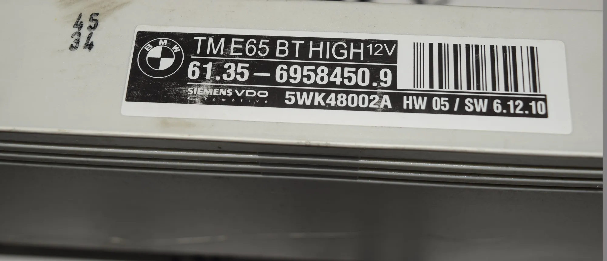 Front Right Door Control Unit – OEM 6958450 · BMW 7 (E65, E66, E67) BMW 7 (E65, E66, E67) 745 i, Li 2003 – 2