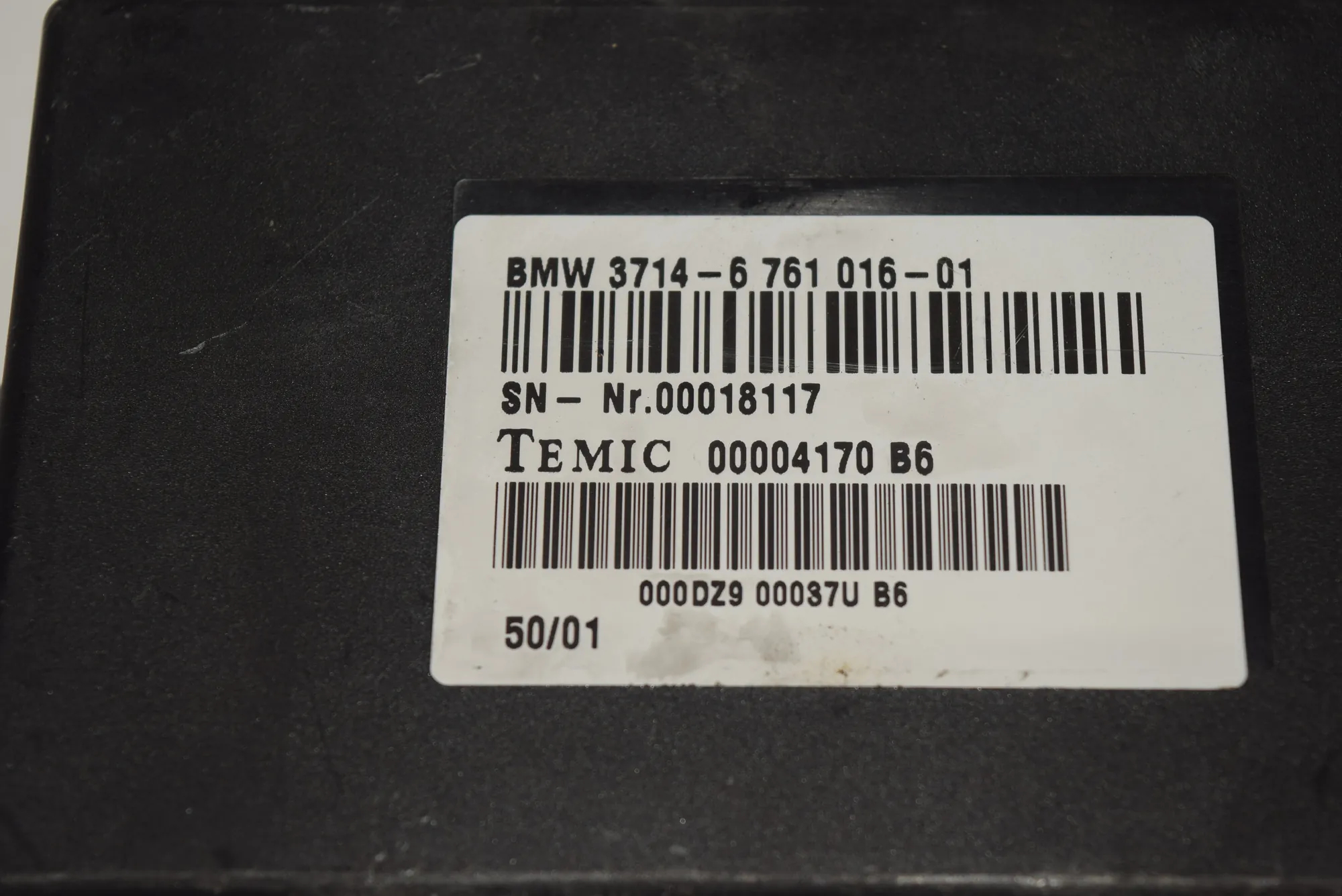 Other Control Units – OEM 6761016 · BMW 7 (E65, E66, E67) BMW 7 (E65, E66, E67) 745 i, Li 2003 – 4