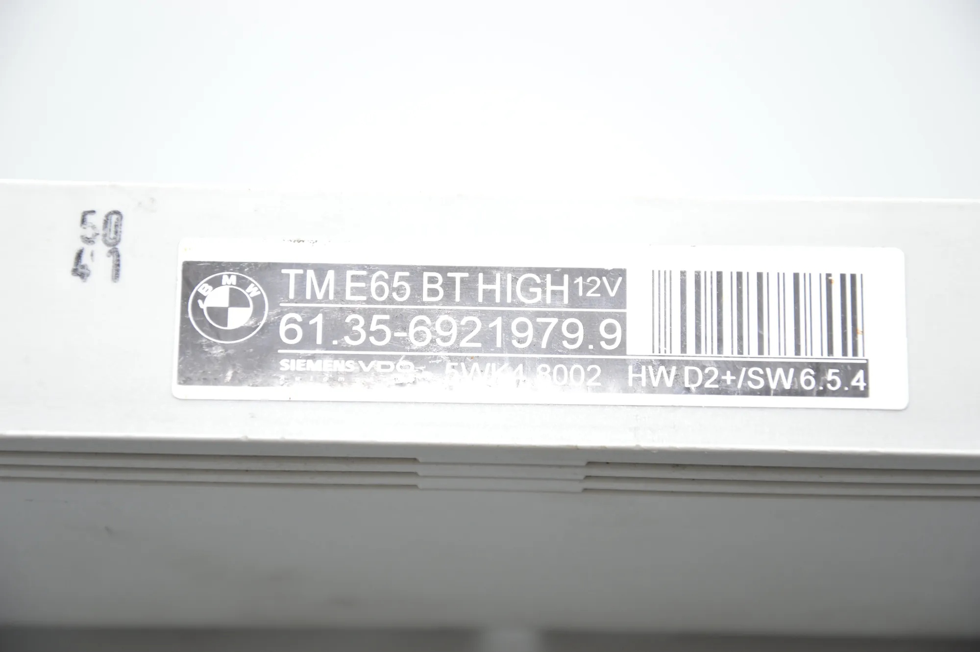 Front Left Door Control Unit – OEM 6921979 · BMW 7 (E65, E66, E67) BMW 7 (E65, E66, E67) 745 i, Li 2003 – 6
