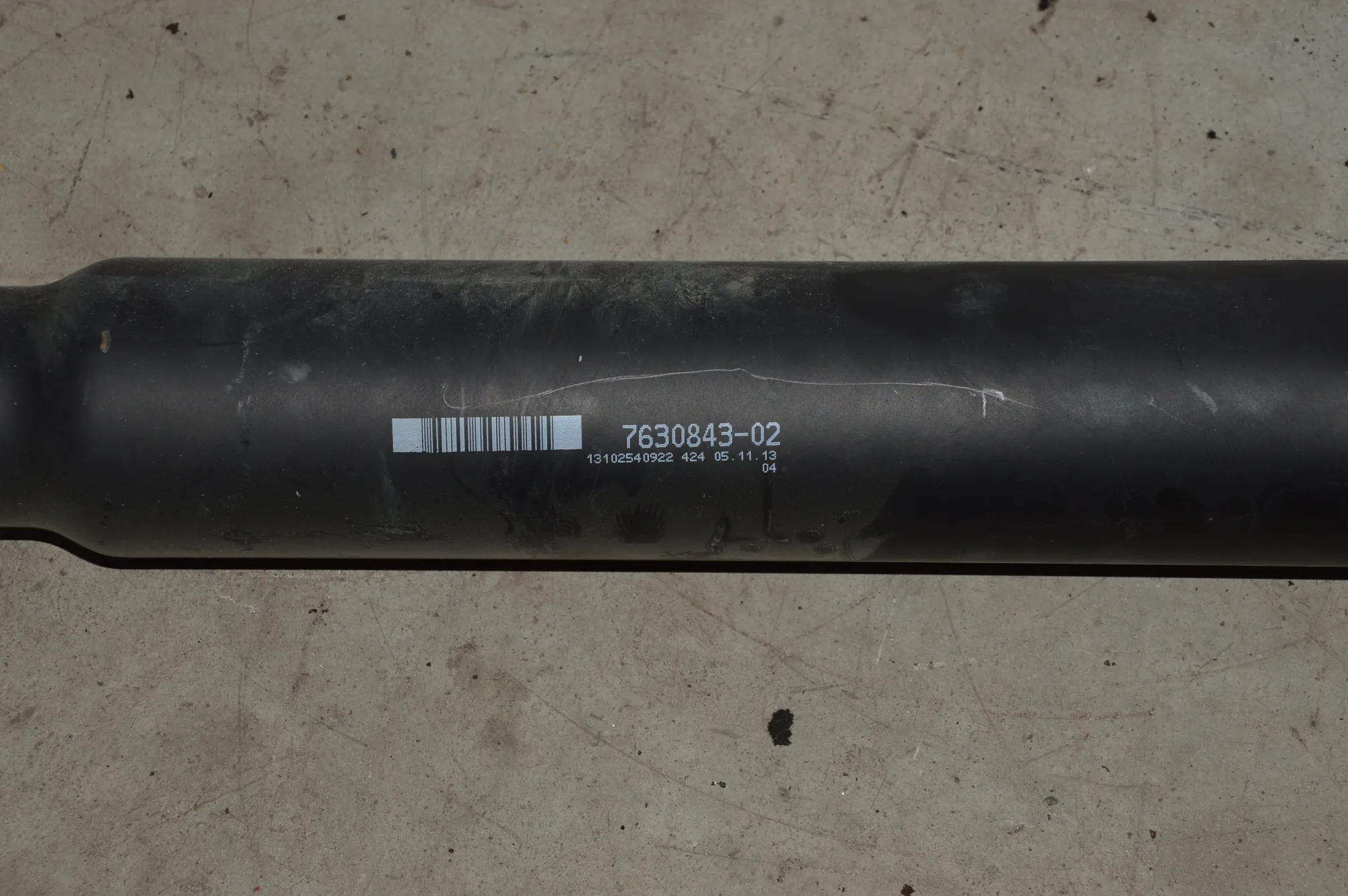 Propshaft Cardan – OEM 7630843 · BMW 7 (F01, F02) BMW 7 (F01, F02) 750 d xDrive 2013 – 4