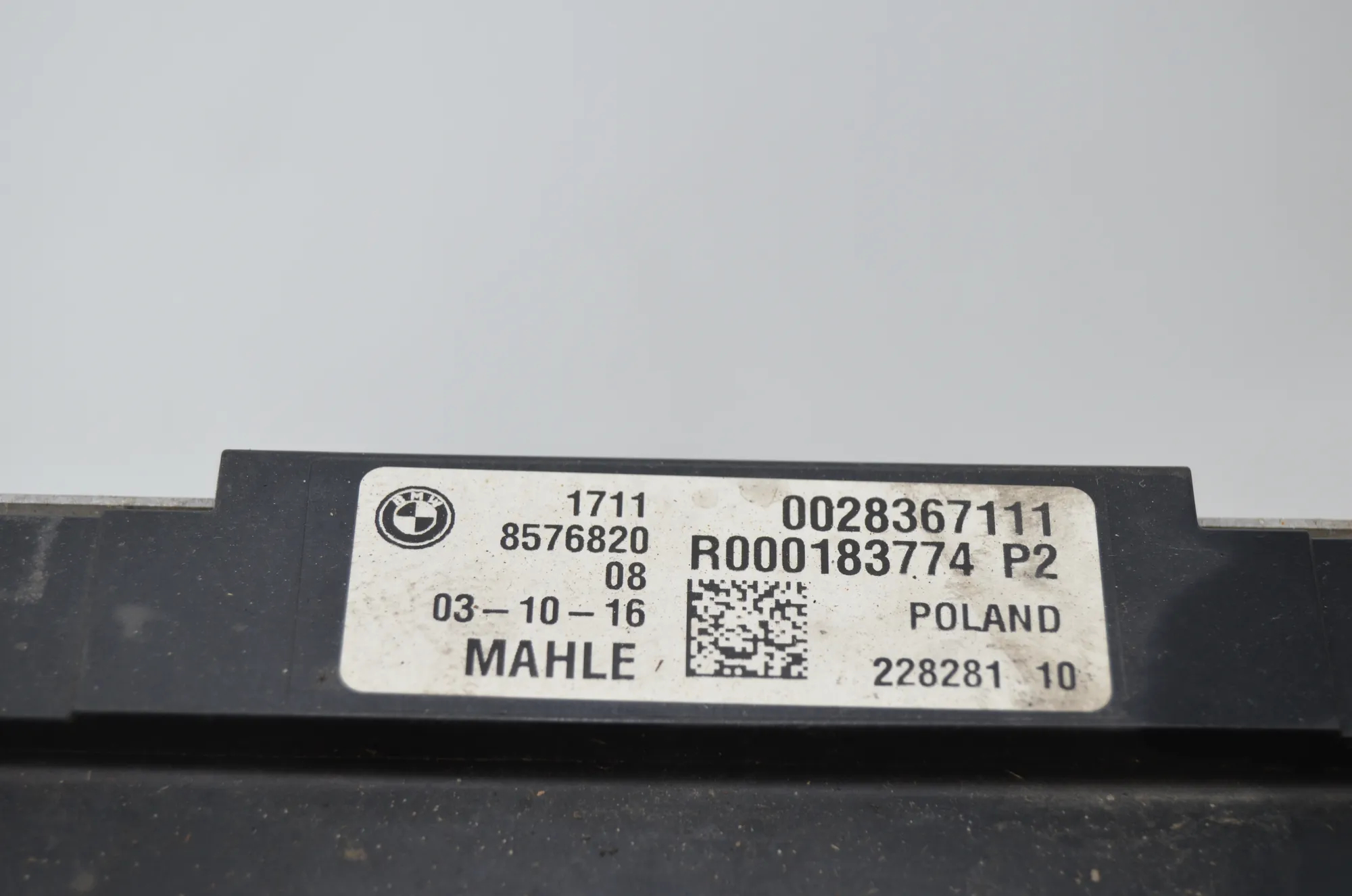 Radiator Pack Set – OEM 8576820 · BMW 7 (G11, G12) 750 d, Ld xDrive 2016 – 5
