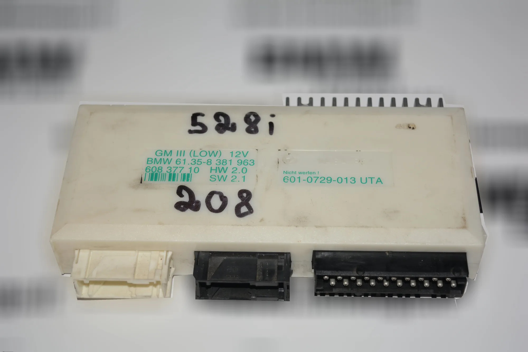 Comfort Control Unit – OEM 8381963 · BMW 5 (E39) BMW 5 (E39) 528 i 1998 – 3