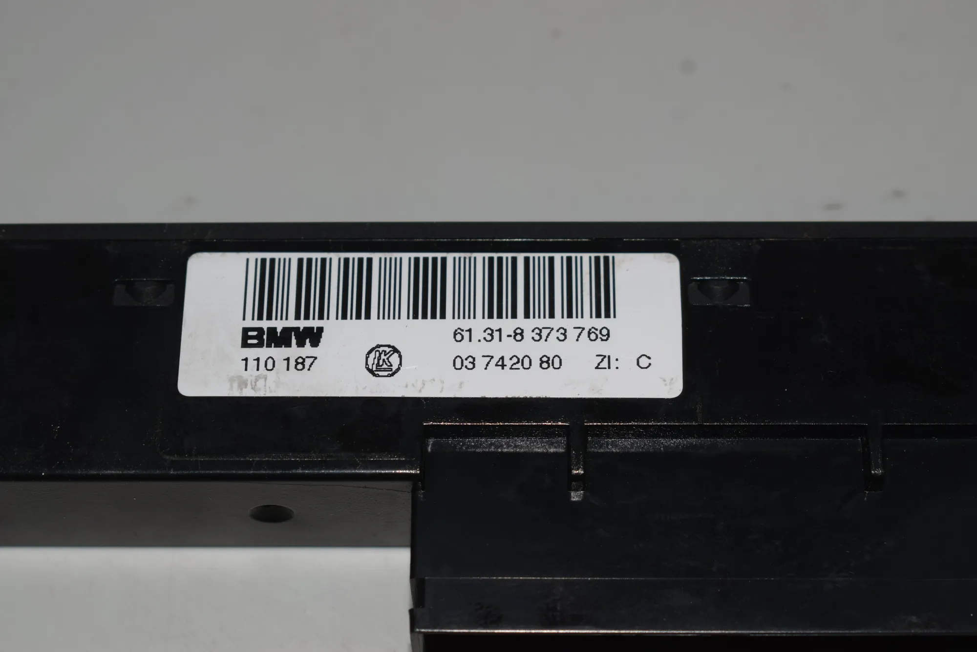 Button Switch Panel – OEM 8373769 · BMW 5 (E39) 525 d 2002 – 6