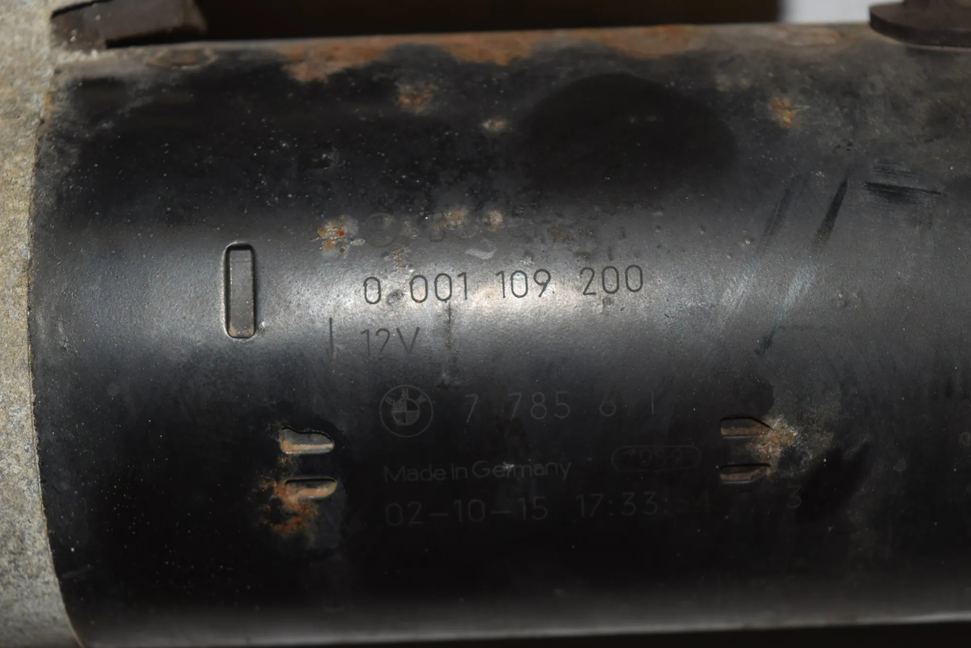 Starter Motor – OEM 7785691 · BMW 5 (E39) 525 d 2002 – 4